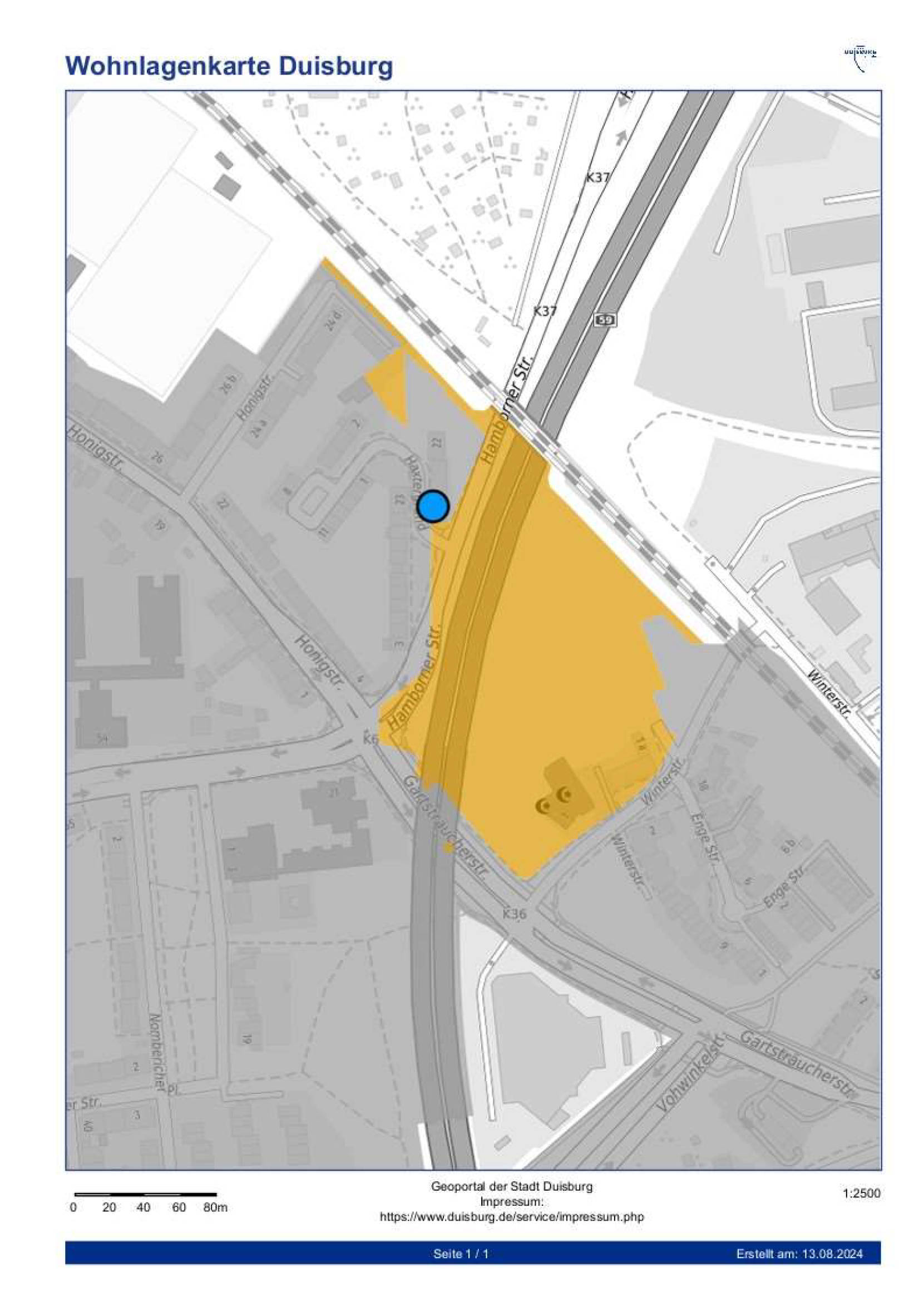 nordrheinwestpfalen 0654 K 0028/2024 Haxtergrund 18, 20, 22, 47137 Duisburg, Untermeiderich 31