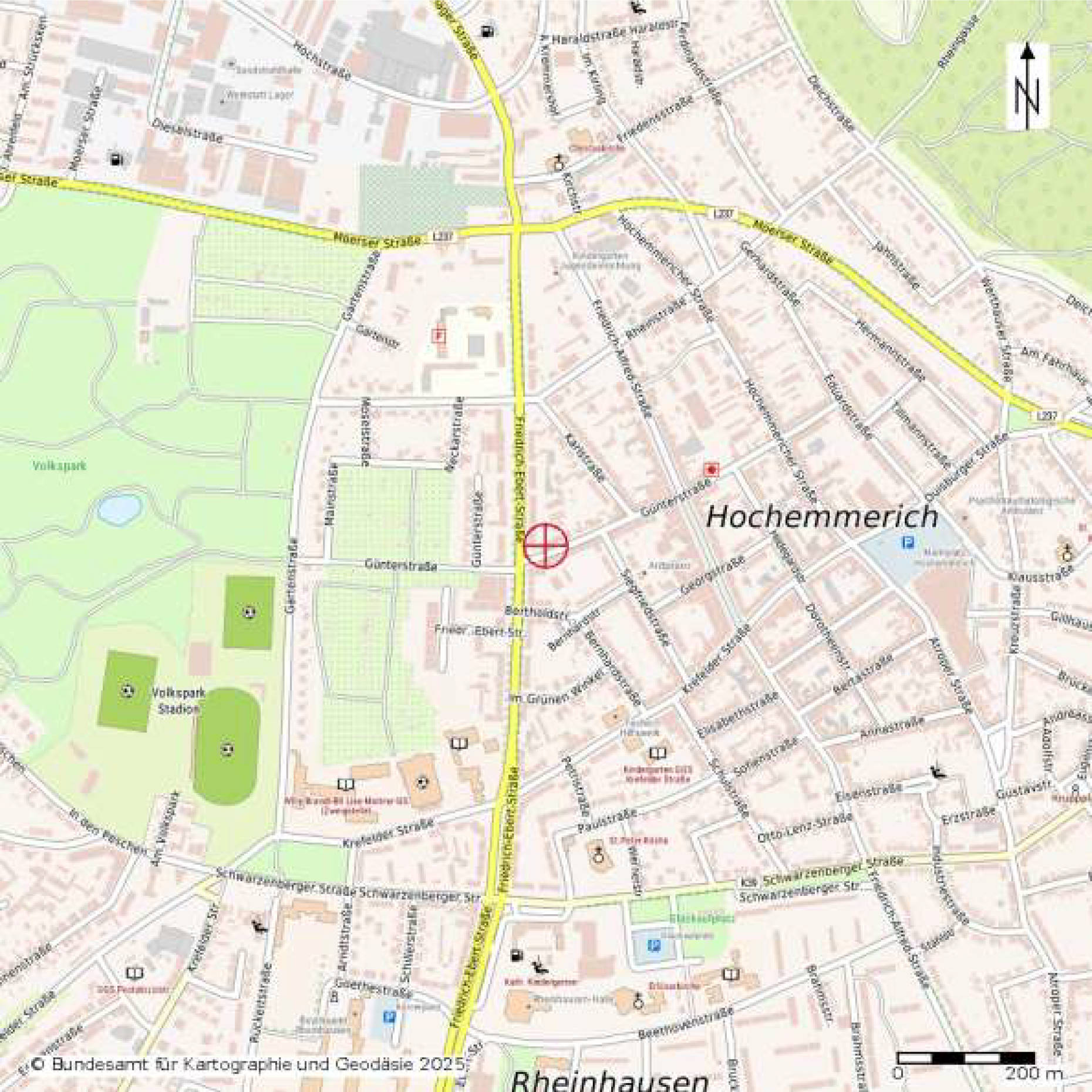 nordrheinwestpfalen 0654 K 0034/2025 Günterstraße 52, 47226 Duisburg, Hochemmerich 20