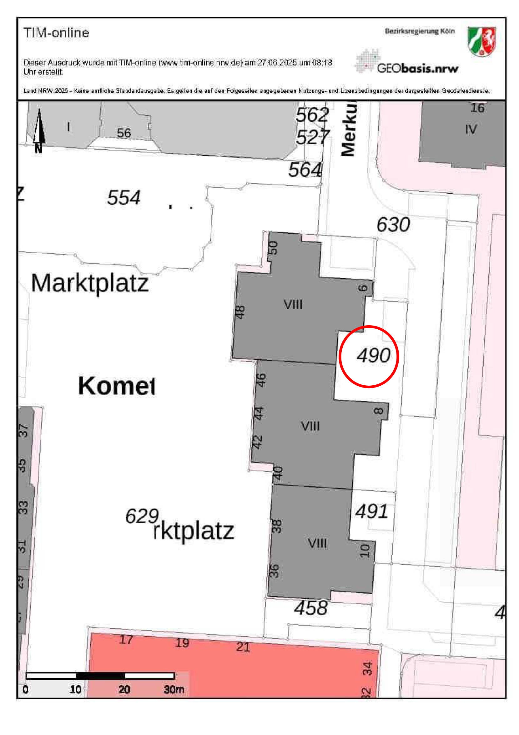 nordrheinwestpfalen 0654 K 0036/2025 Kometenplatz 40,42,44,46,48,50, Merkurstraße 6, 8 (hier Merkurstr. 6), 47179 Duisburg, Aldenrade 18