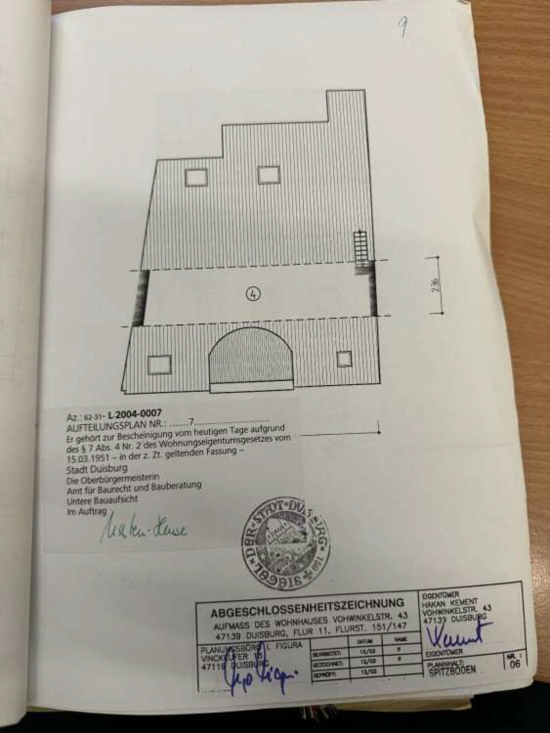 nordrheinwestpfalen 0654 K 0039/2024 Vohwinkelstr. 43, 47137 Duisburg, Mittelmeiderich 16