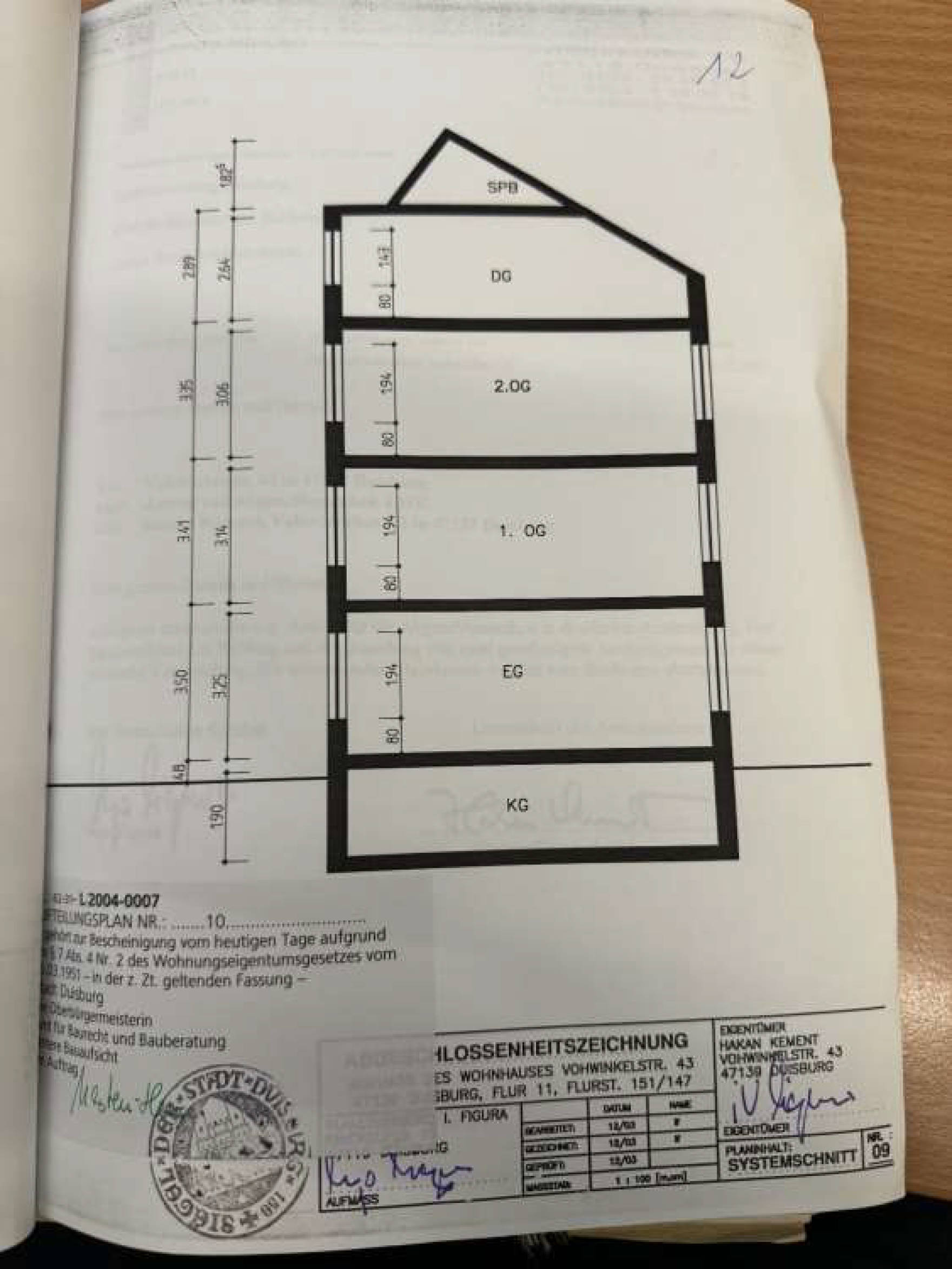 nordrheinwestpfalen 0654 K 0039/2024 Vohwinkelstr. 43, 47137 Duisburg, Mittelmeiderich 20
