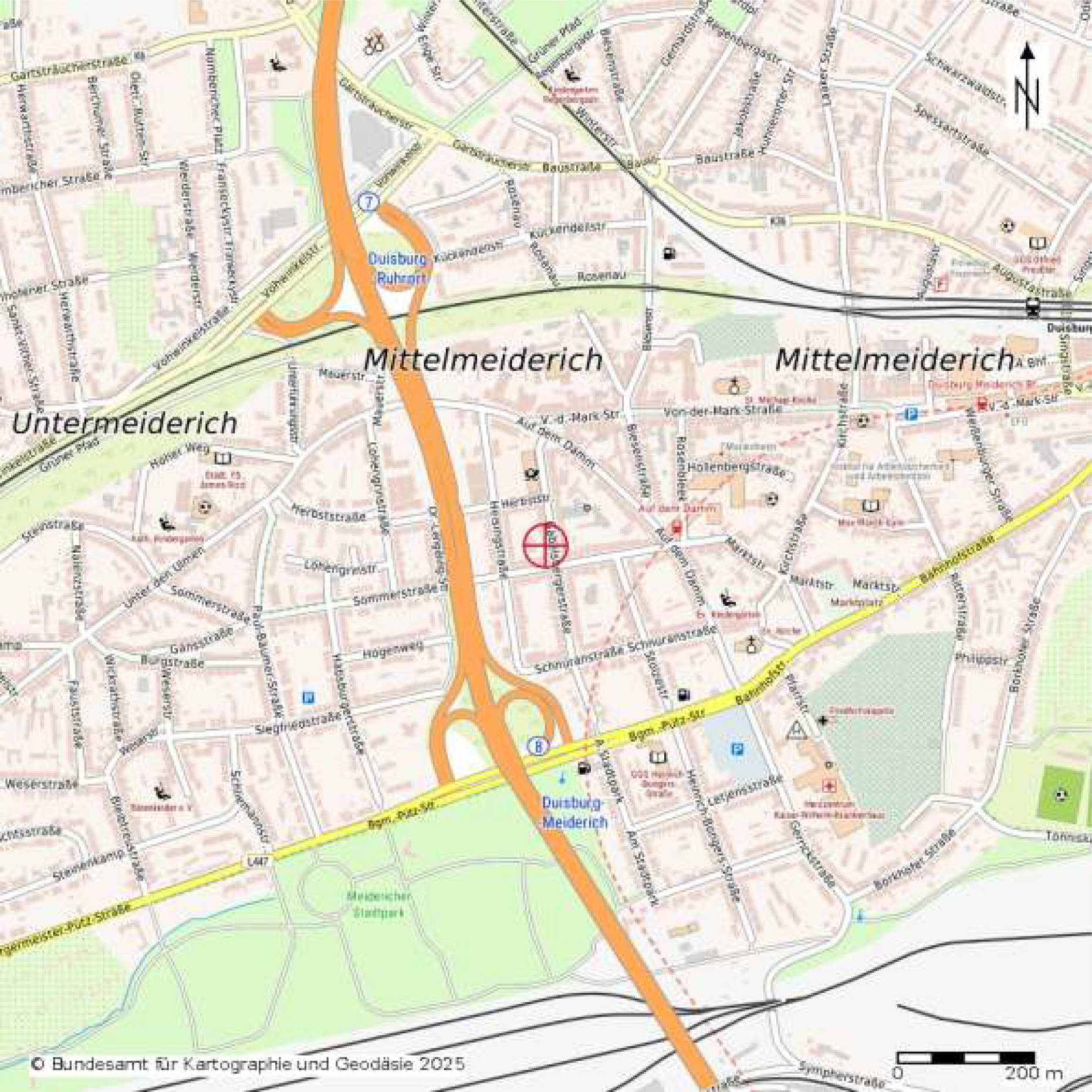 nordrheinwestpfalen 0654 K 0043/2025 Gabelsberger Str. 24,26 (hier Nr. 26), 47137 Duisburg, Mittelmeiderich 23