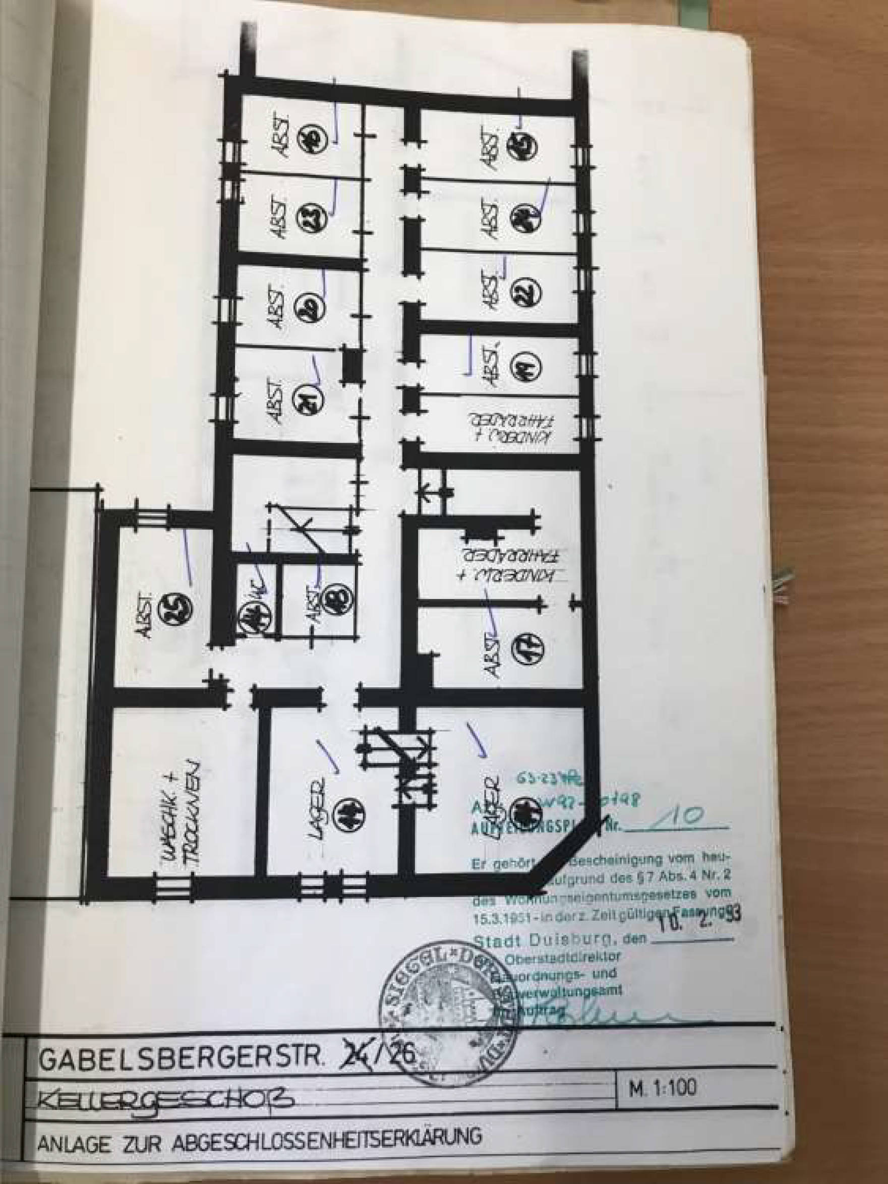 nordrheinwestpfalen 0654 K 0043/2025 Gabelsberger Str. 24,26 (hier Nr. 26), 47137 Duisburg, Mittelmeiderich 18