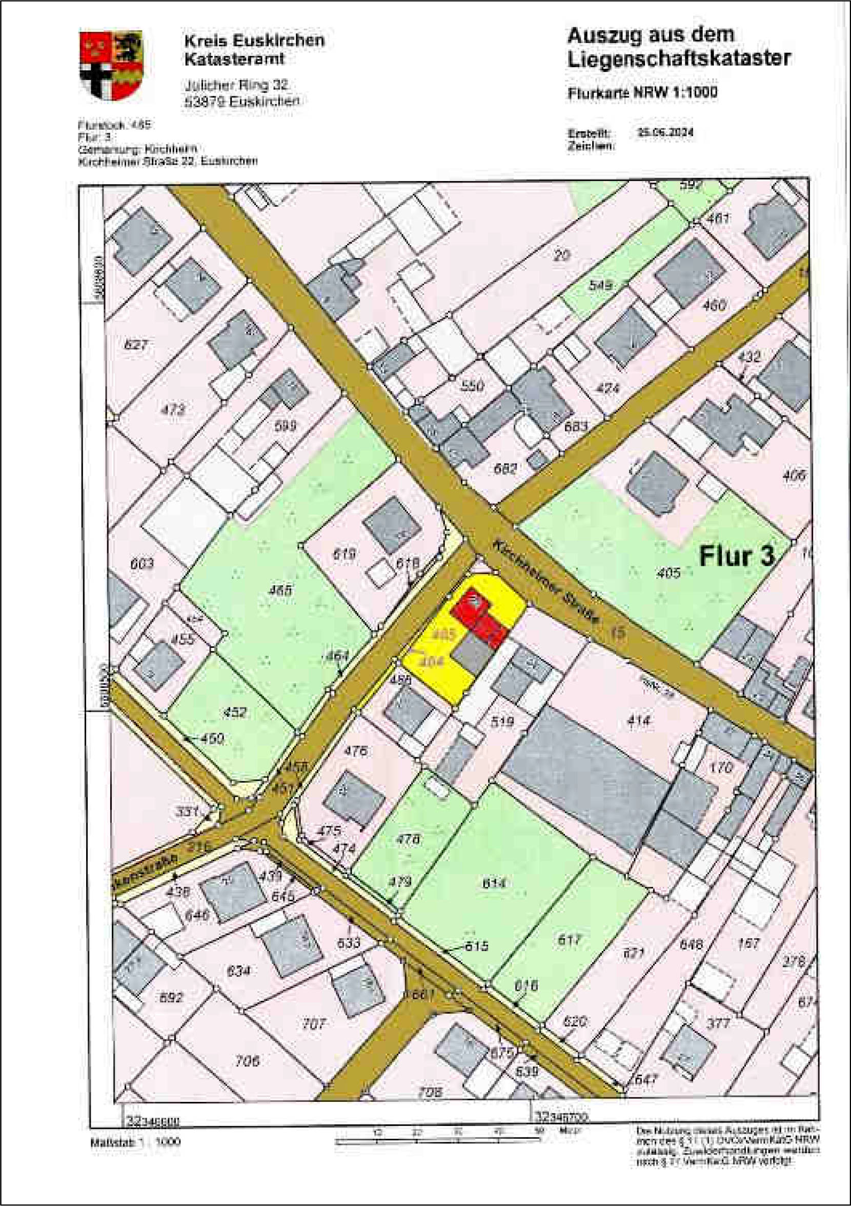 nordrheinwestpfalen 0900 K 0005/2024 Frankenstraße, 53881 Euskirchen, Kirchheim 33