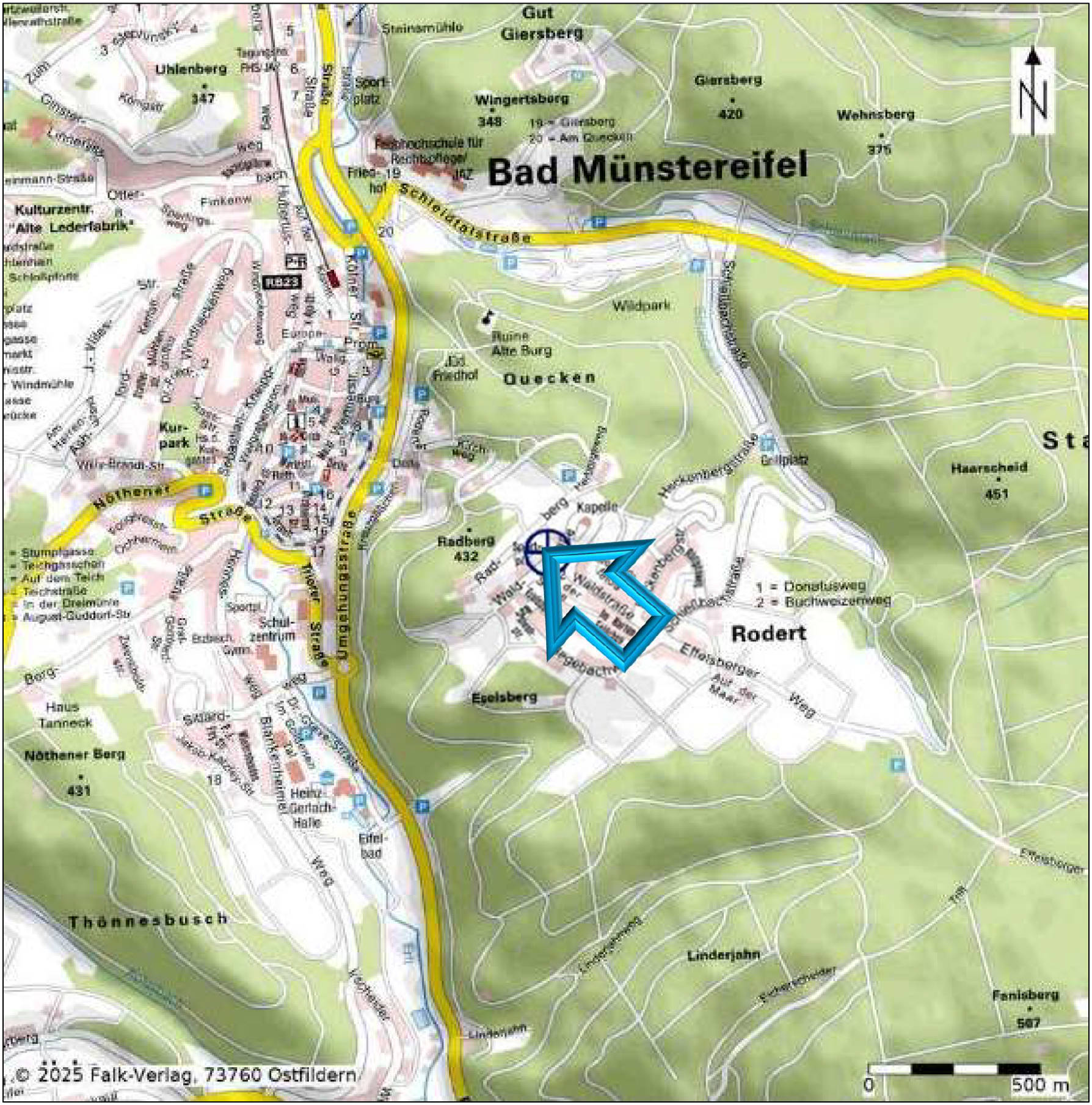 unbebautes Grundstück in Waldstraße, 53902 Bad Münstereifel, Rodert - Bild 5