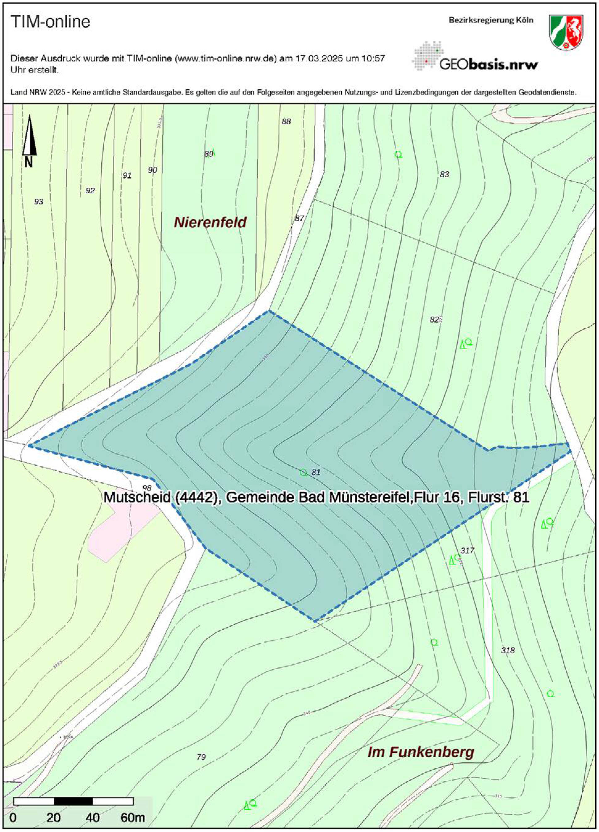 2 forstwirtschaftlich genutze Grundstücke (nicht zusammenhöngend, Streubesitz) in Kurtheldsberg, Im Funkenberg, 00000 - Bild 3