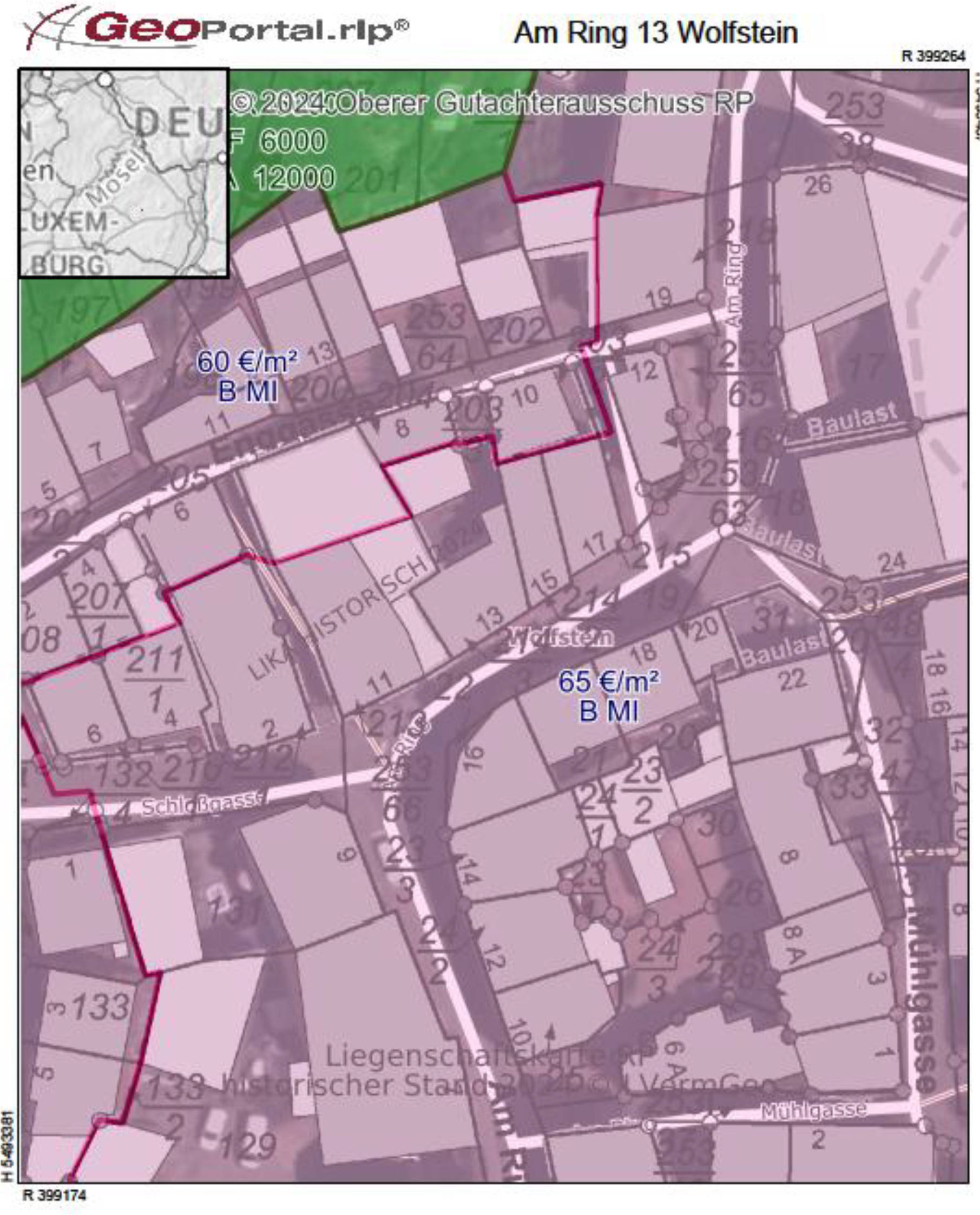 rheinland-pfalz 0001 K 0005/2025 Enggasse 8/Am Ring 13, 67752 Wolfstein 9