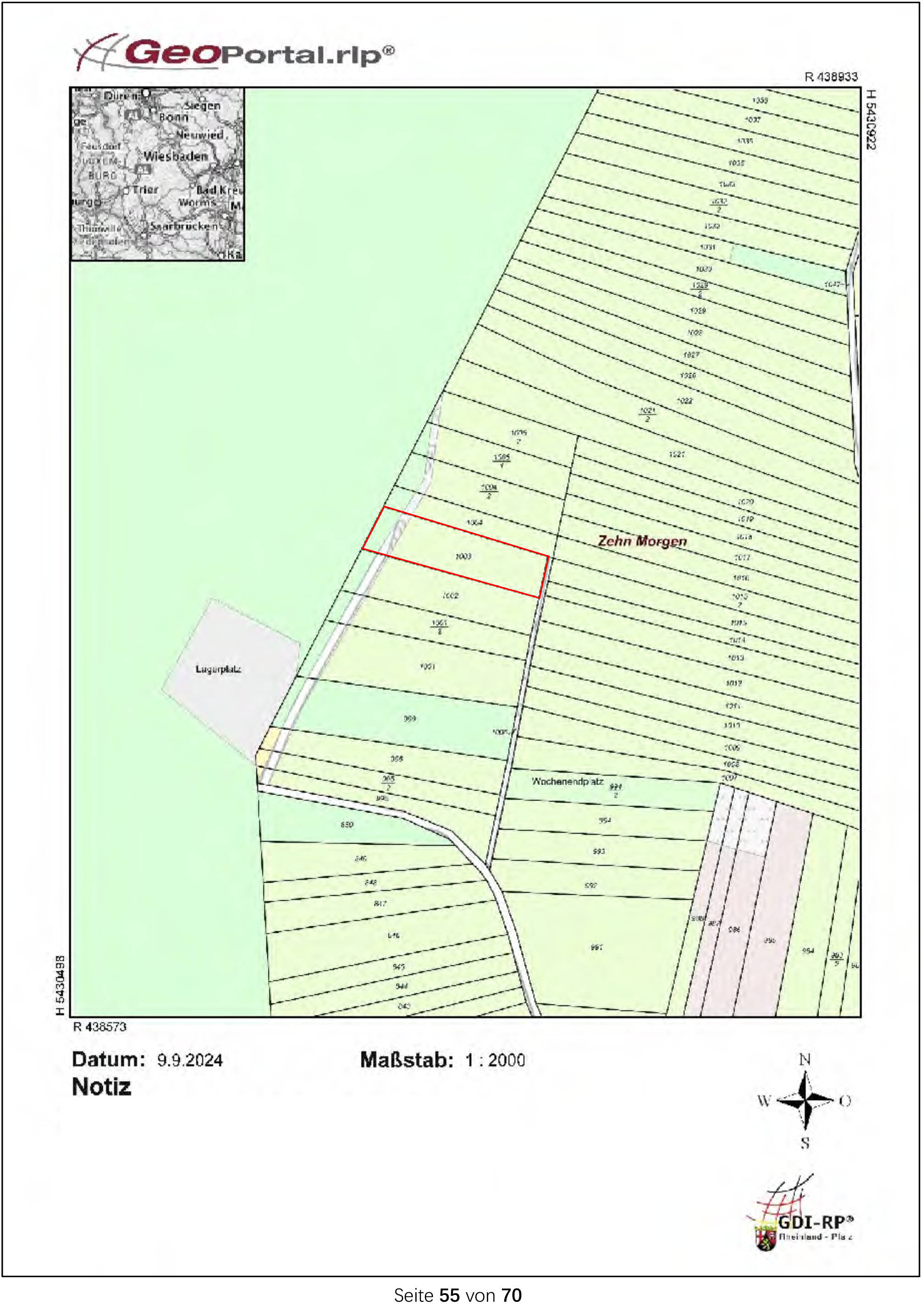 rheinland-pfalz 0001 K 0032/2024 - siehe amtliche Bekanntmachung -, 76744 Büchelberg 17
