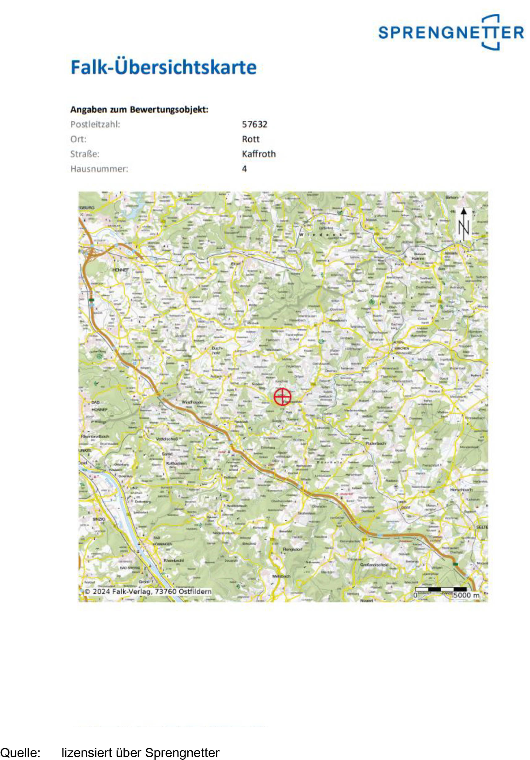 rheinland-pfalz 0001KK0025-2023 Kaffroth  4, 57612  Rott