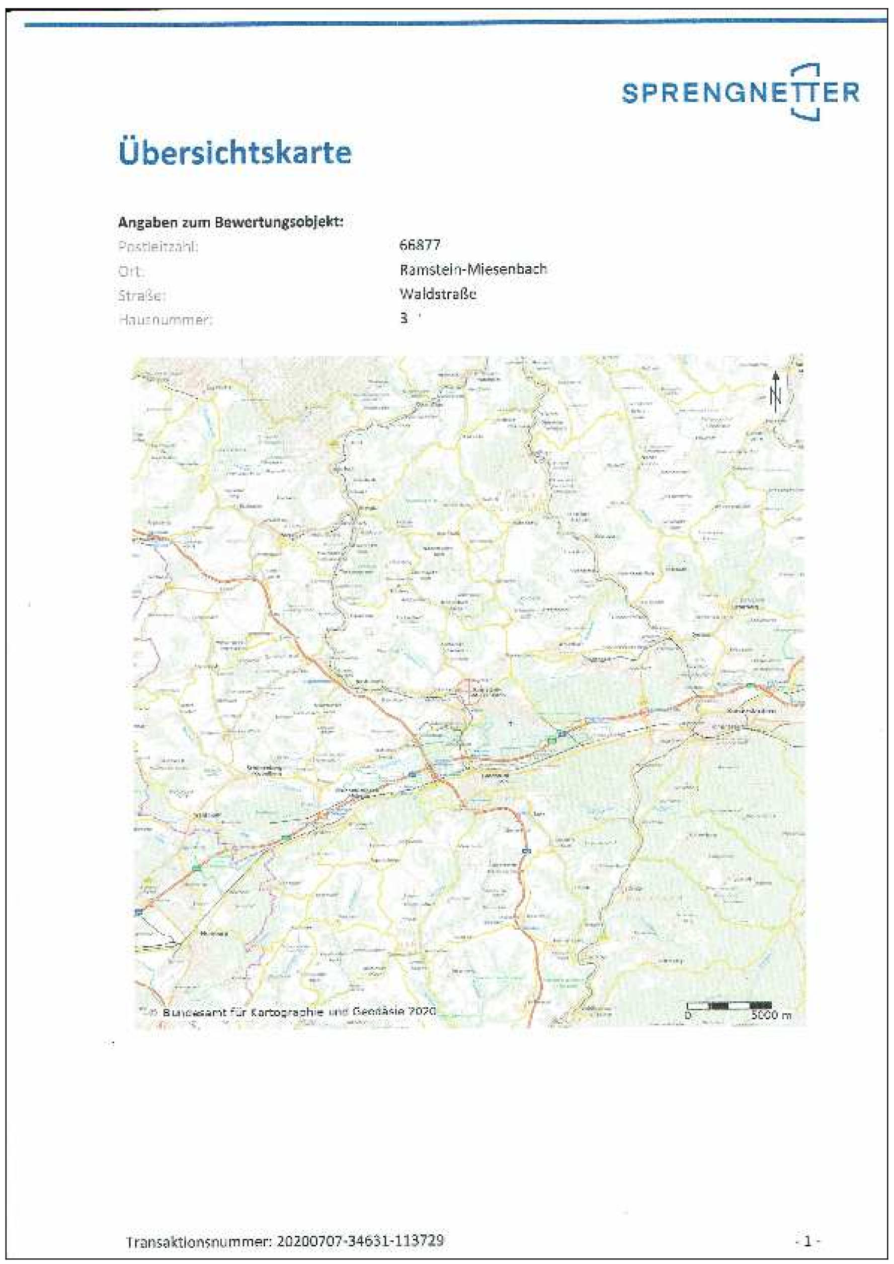 rheinland-pfalz 0001vkK0021-2020 Waldstraße 3, 66877 Ramstein-Miesenbach