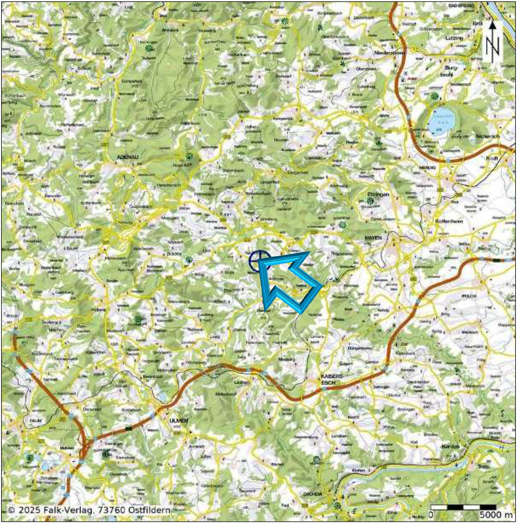 land- und forstwirtschaftlich genutztes Grundstück in Auf der Herresbach, 56729 Nachtsheim - Bild 3