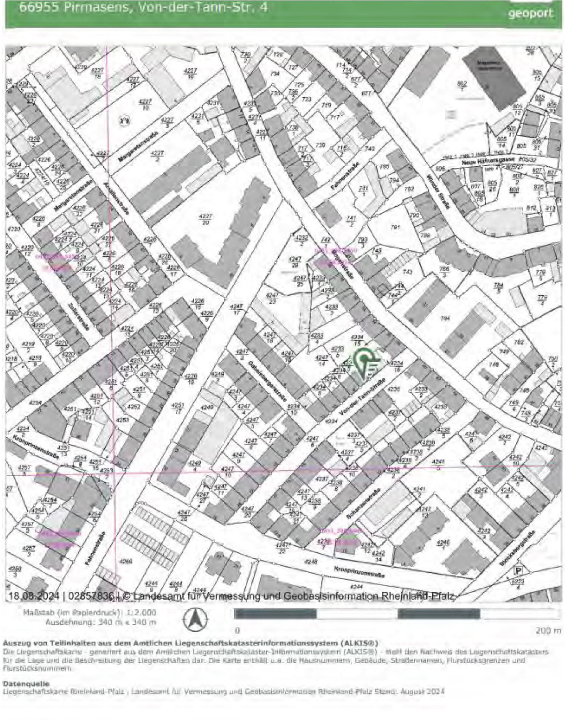 Von-der-Tann-Straße  4, 66955 Pirmasens