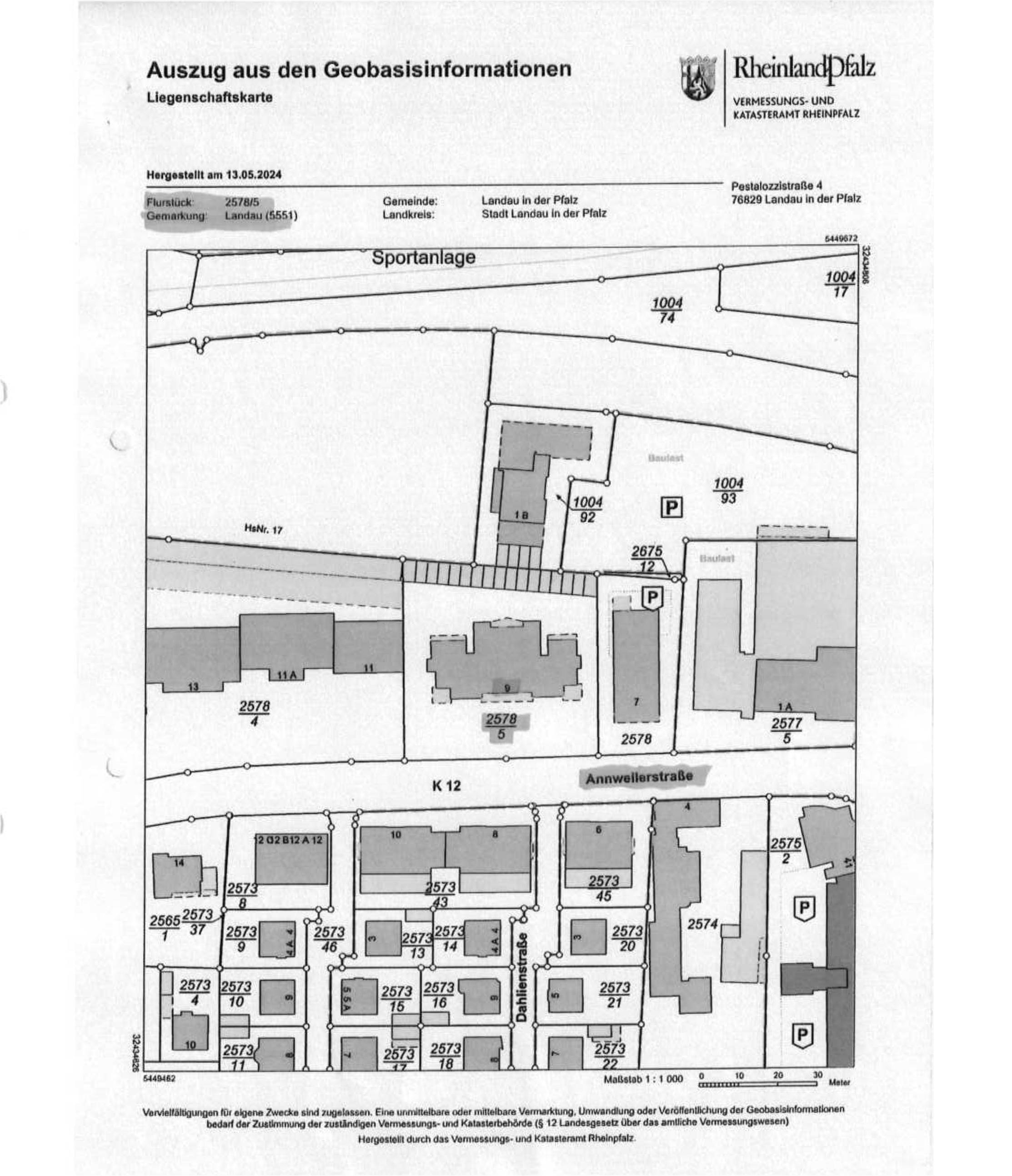 rheinland-pfalz 0003K0013/2024 Annweiler Straße 9, 76829 Landau in der Pfalz 11