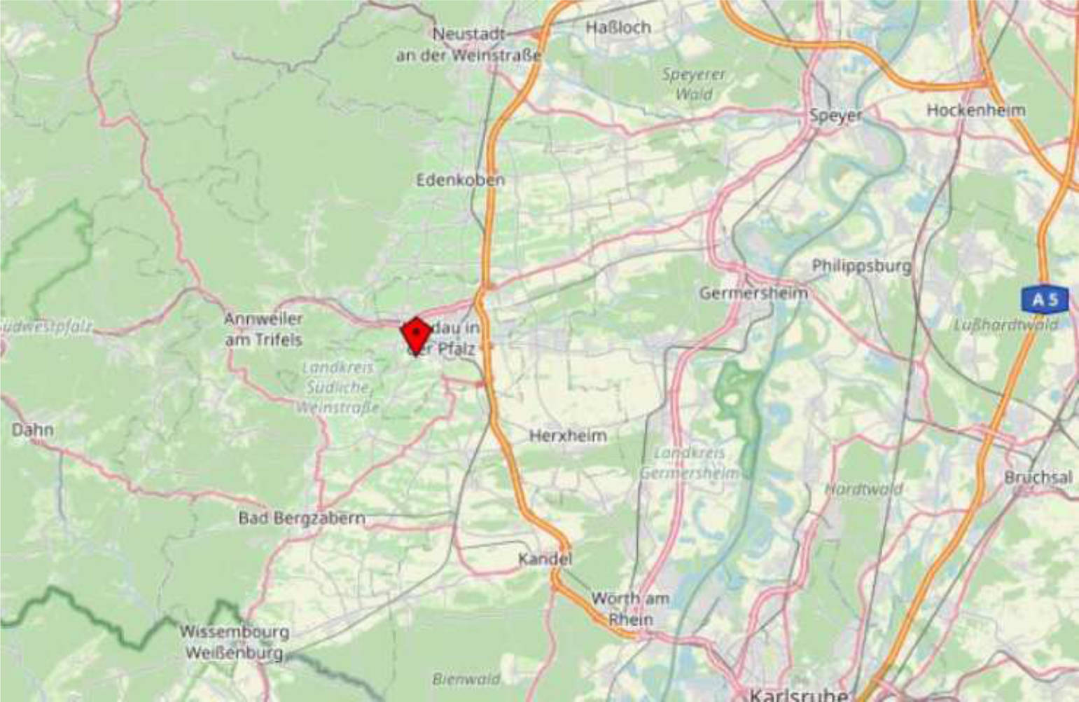 Eigentumswohnung (3 bis 4 Zimmer) in Hagenauer Straße 6, 76829 Landau in der Pfalz