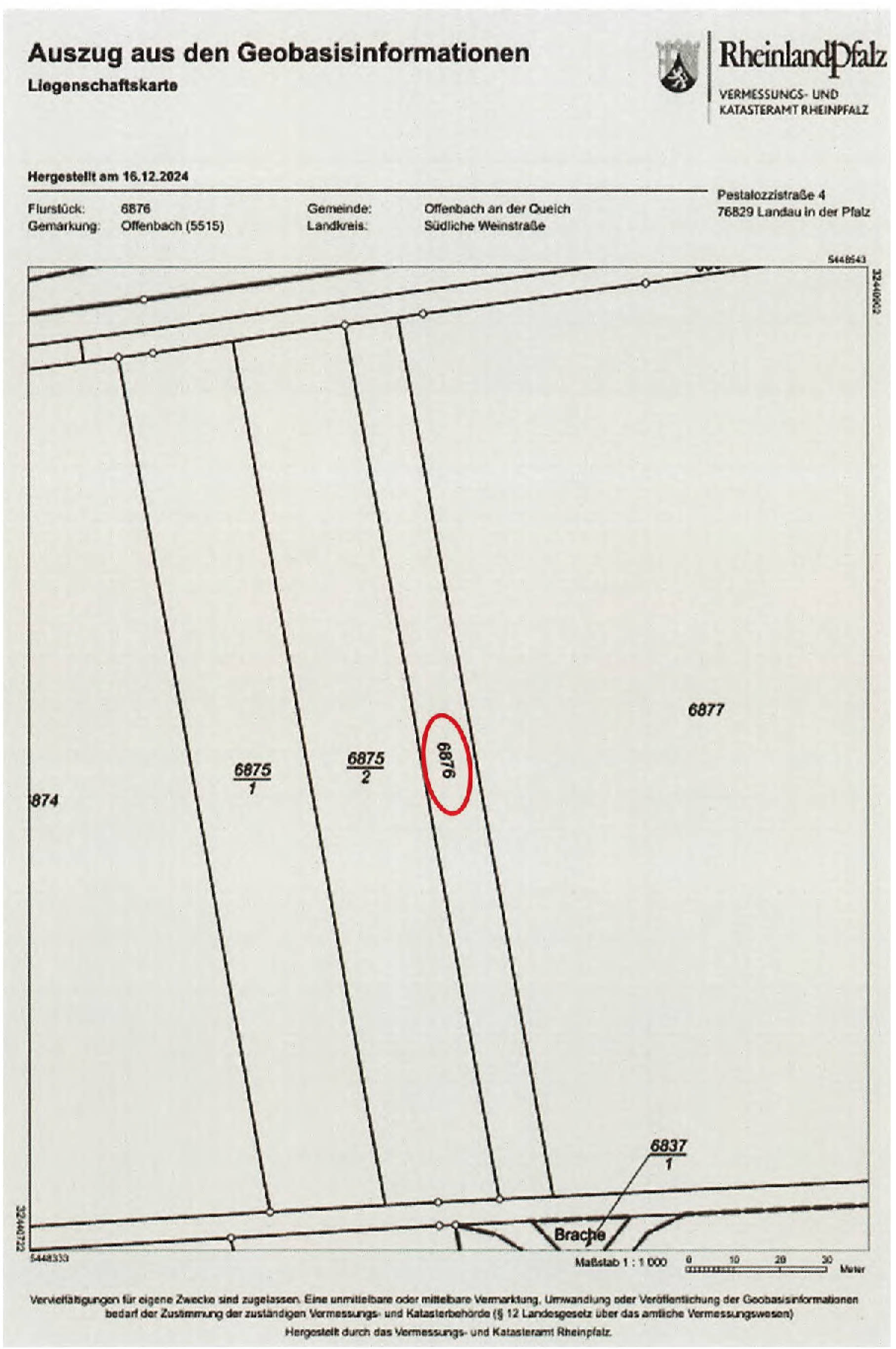 rheinland-pfalz 0003 K 0070/2024 siehe amtliche Bekanntmachung -, 00000 . 12