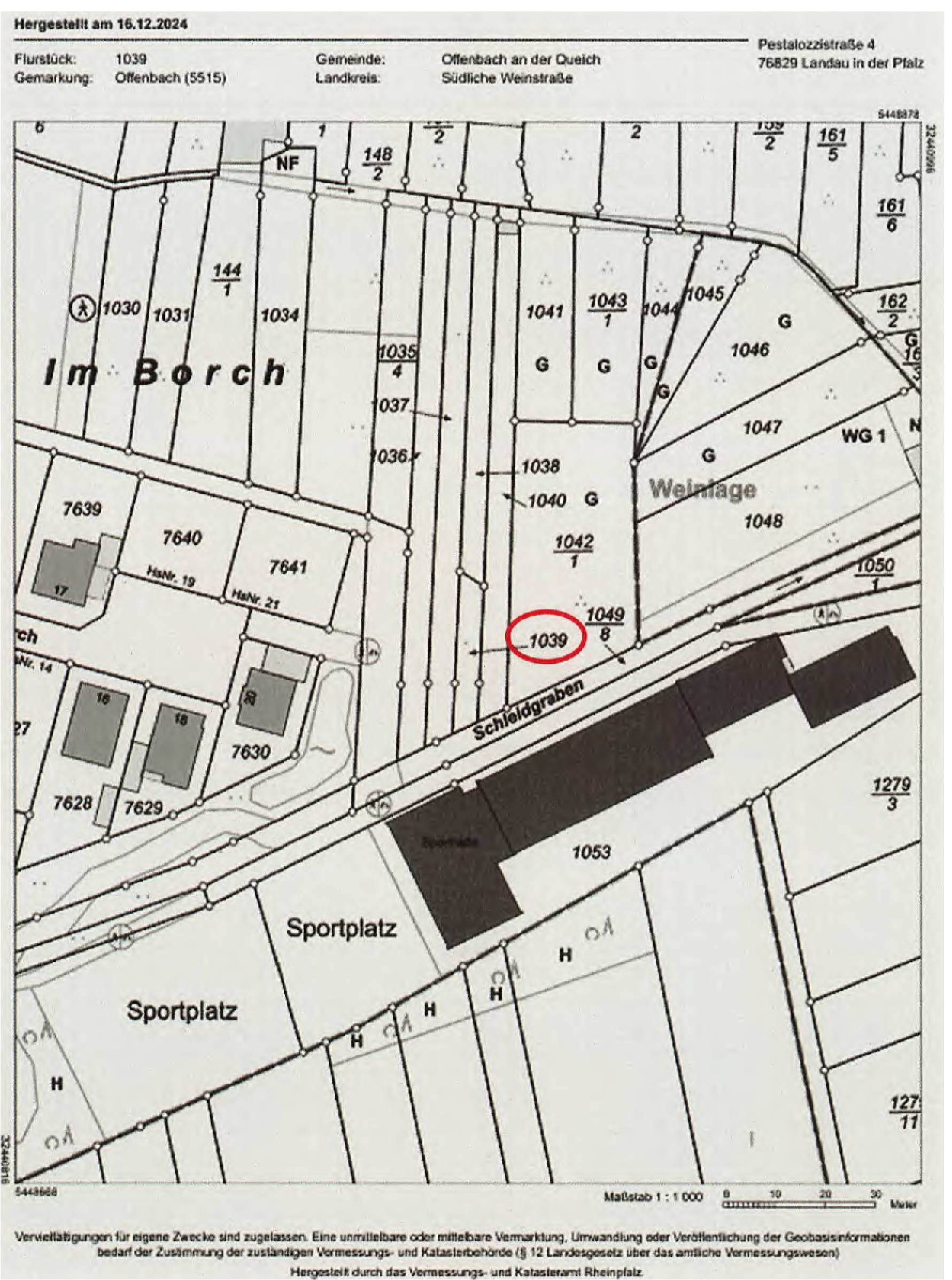 rheinland-pfalz 0003 K 0070/2024 siehe amtliche Bekanntmachung -, 00000 . 10
