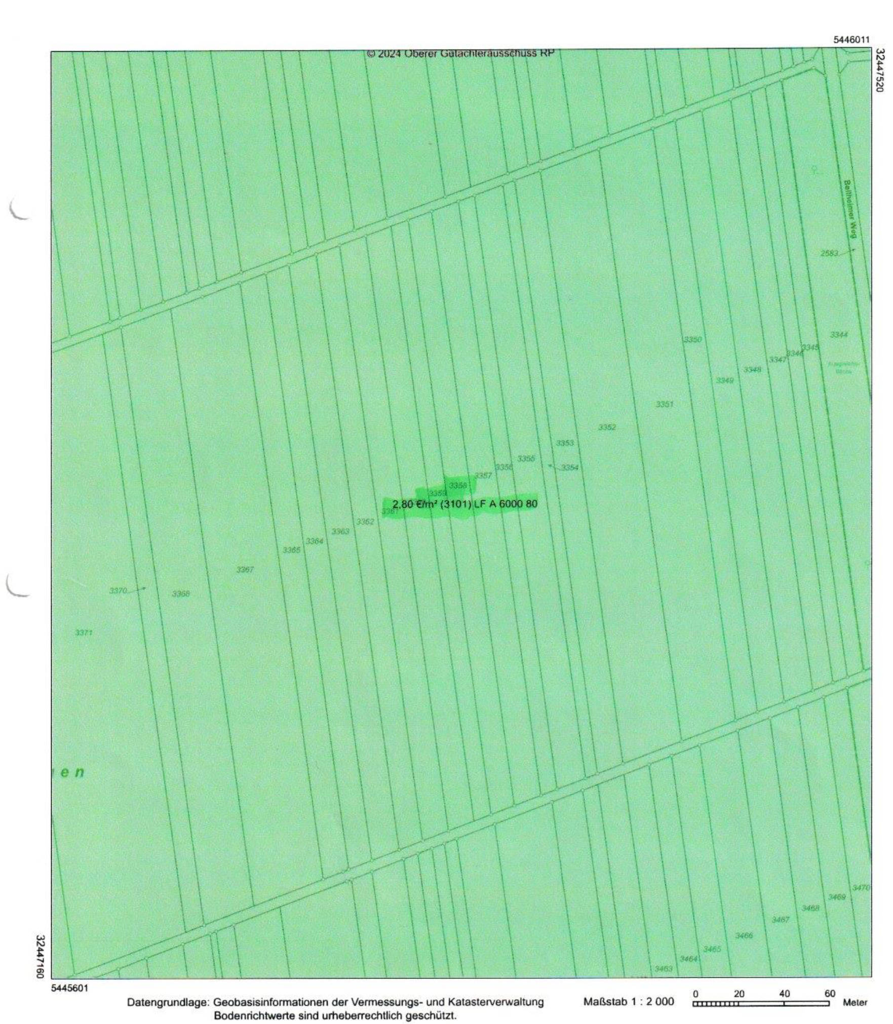 unbebautes Grundstück in - siehe amtliche Bekanntmachung -, 76761 Rülzheim - Bild 3