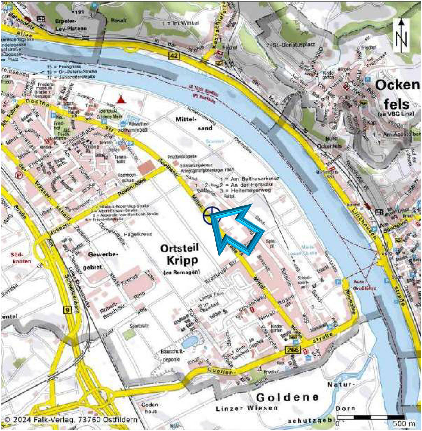 rheinland-pfalz 0006K0017-2024 Mittelstraße, 53424 Remagen, Kripp 10
