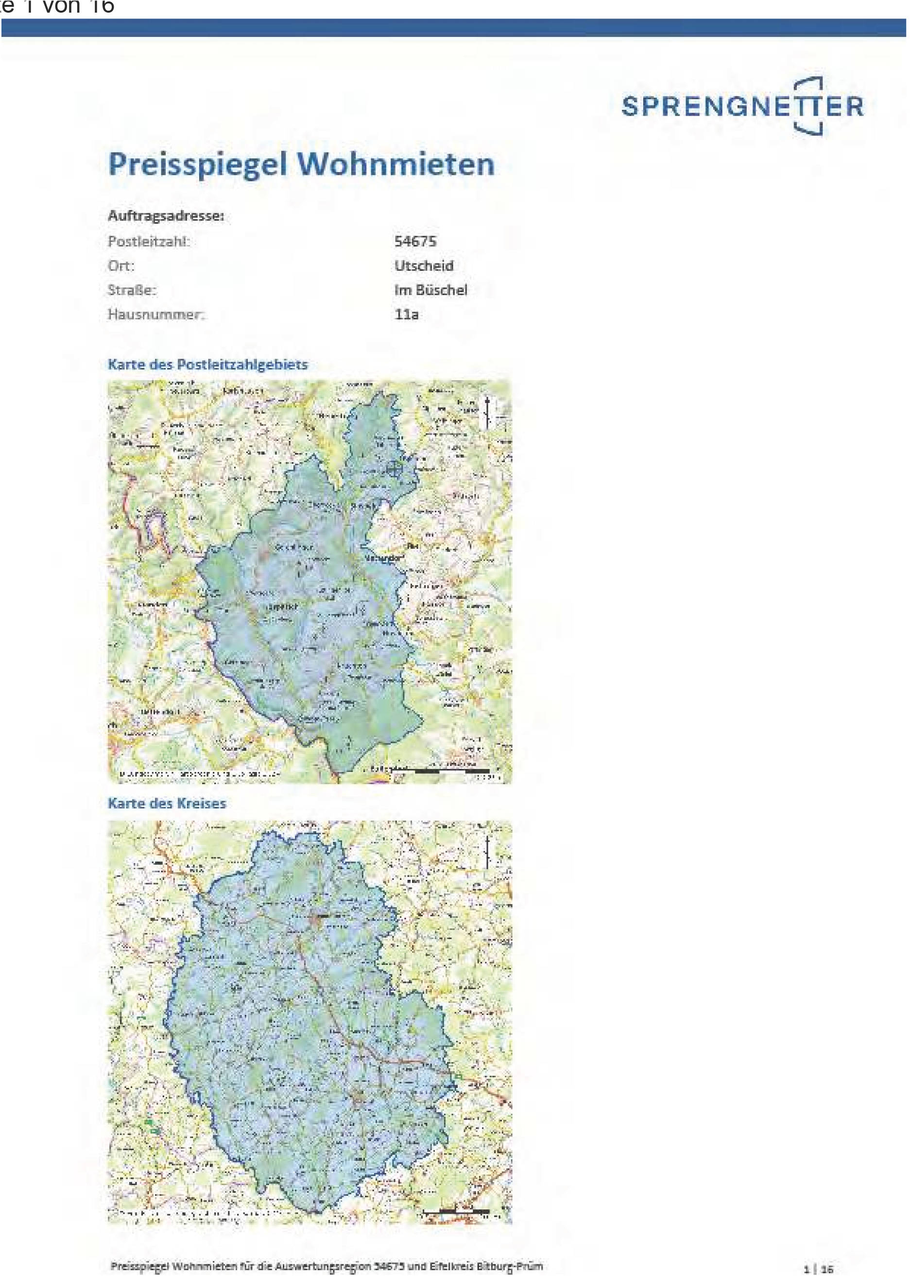 rheinland-pfalz 0010 K K 0054/2024 Im Büschel 11a, 54675 Utscheid 11