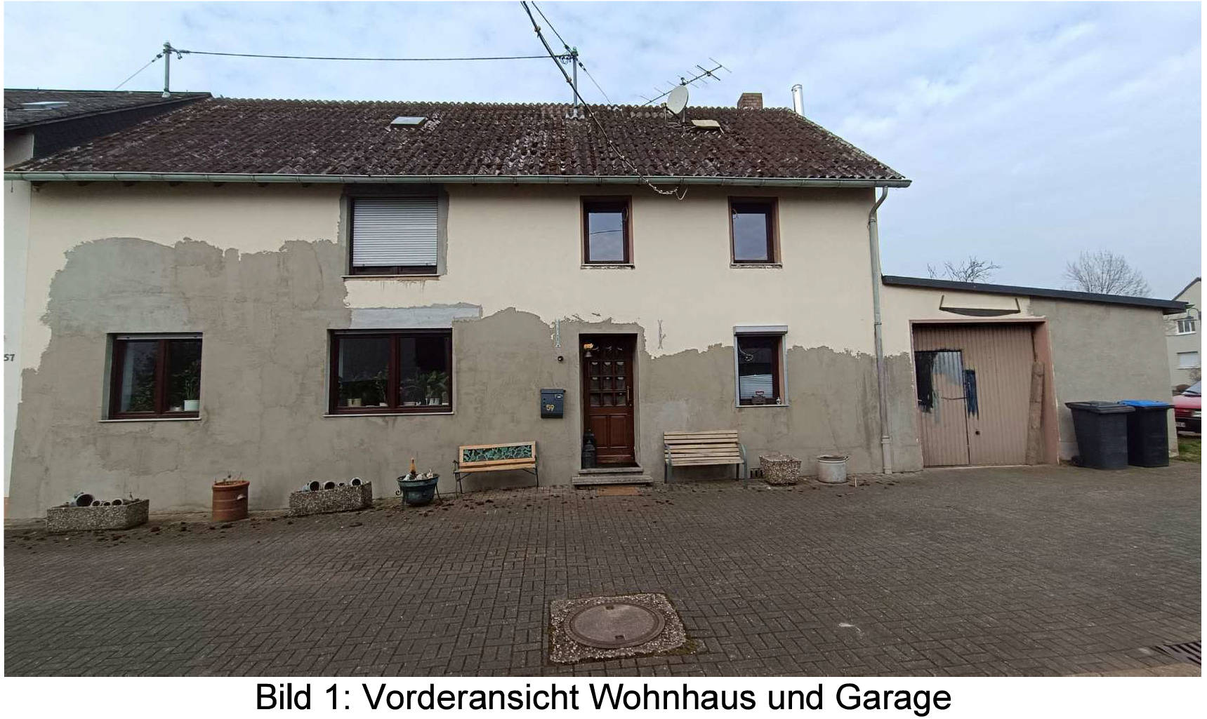 Ein mit Wohnhaus und Nebengebäuden bebautes Grundstück in Hauptstraße 59, 54518 Minderlittgen - Bild 3