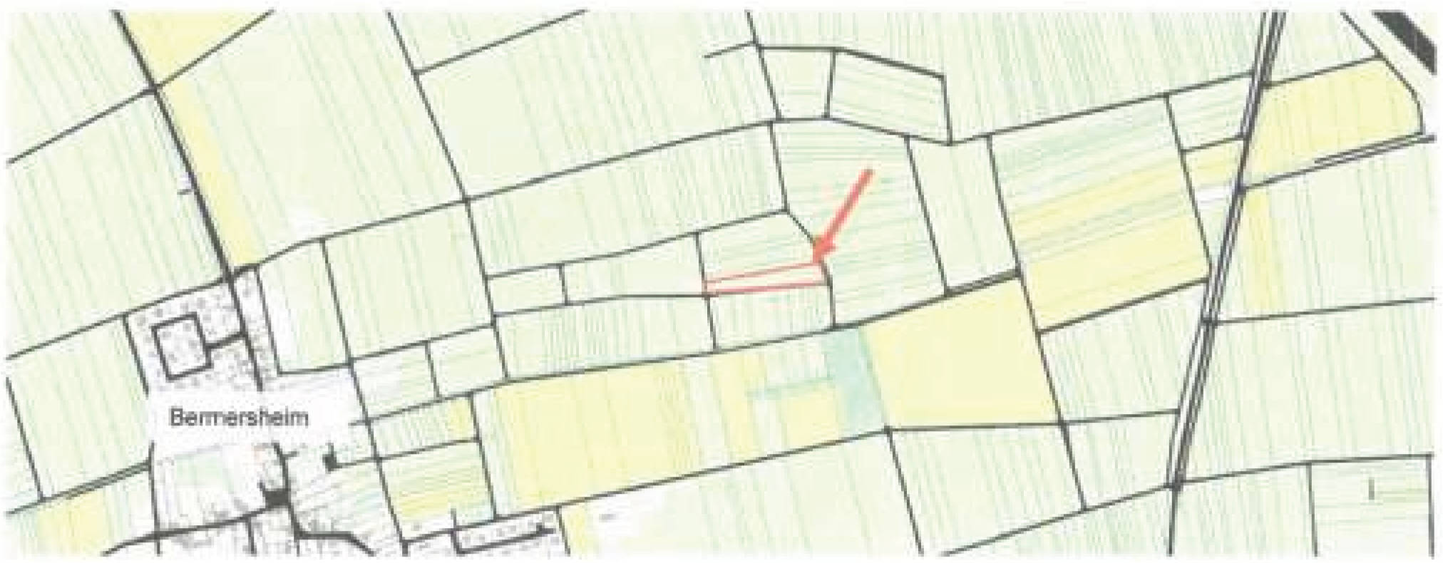 land- und forstwirtschaftlich genutztes Grundstück in Im Hasenlauf, 67593 Bermersheim bei Worms