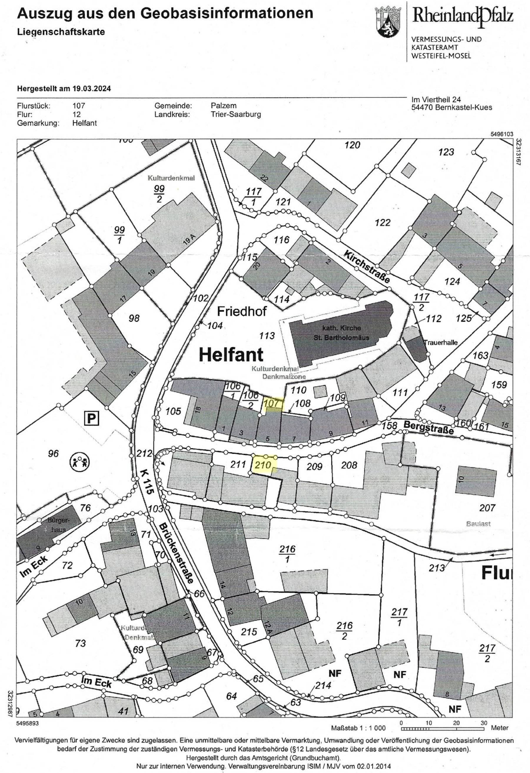rheinland-pfalz 0023 K 0016/2024 Bergstraße 5, 54439 Palzem-Helfant 13