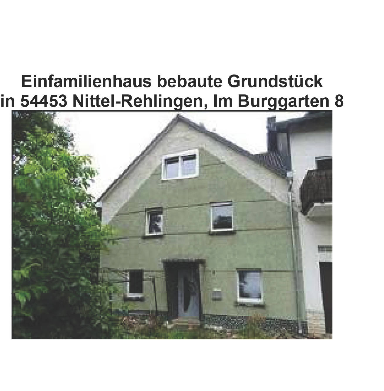 rheinland-pfalz 0023 K 0042/2024 Im Burggarten 8, 54453 Nittel, Rehlingen 8