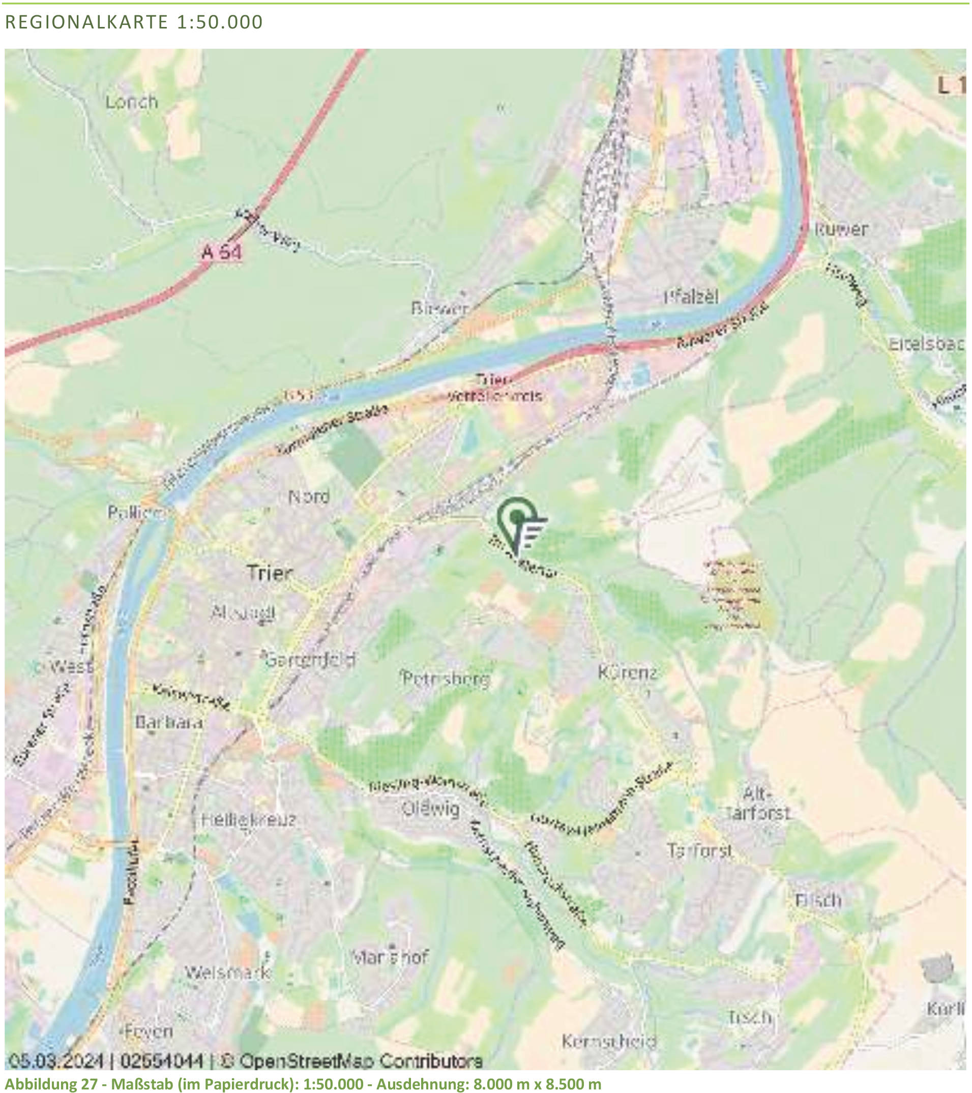 Eigentumswohnung (1 bis 2 Zimmer), Kfz-Stellplatz (Tiefgarage) in Im Aveler Tal 37 B , 54295 Trier - Bild 2