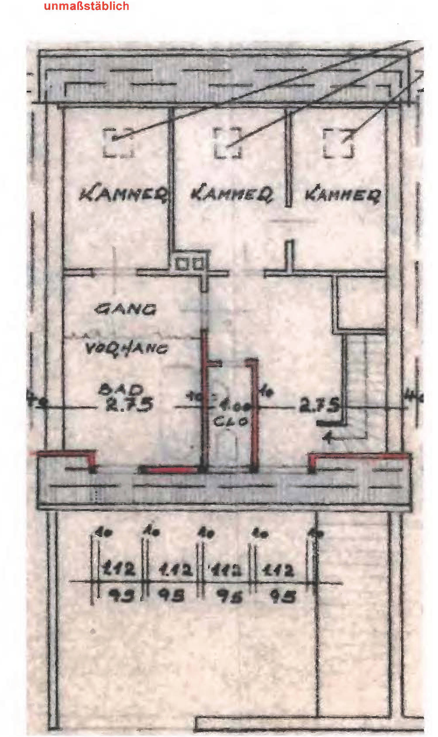 Reihenhaus, zweiseitig angebautes, eingeschossiges in Glockengasse 13, 55545 Bad Kreuznach - Bild 5