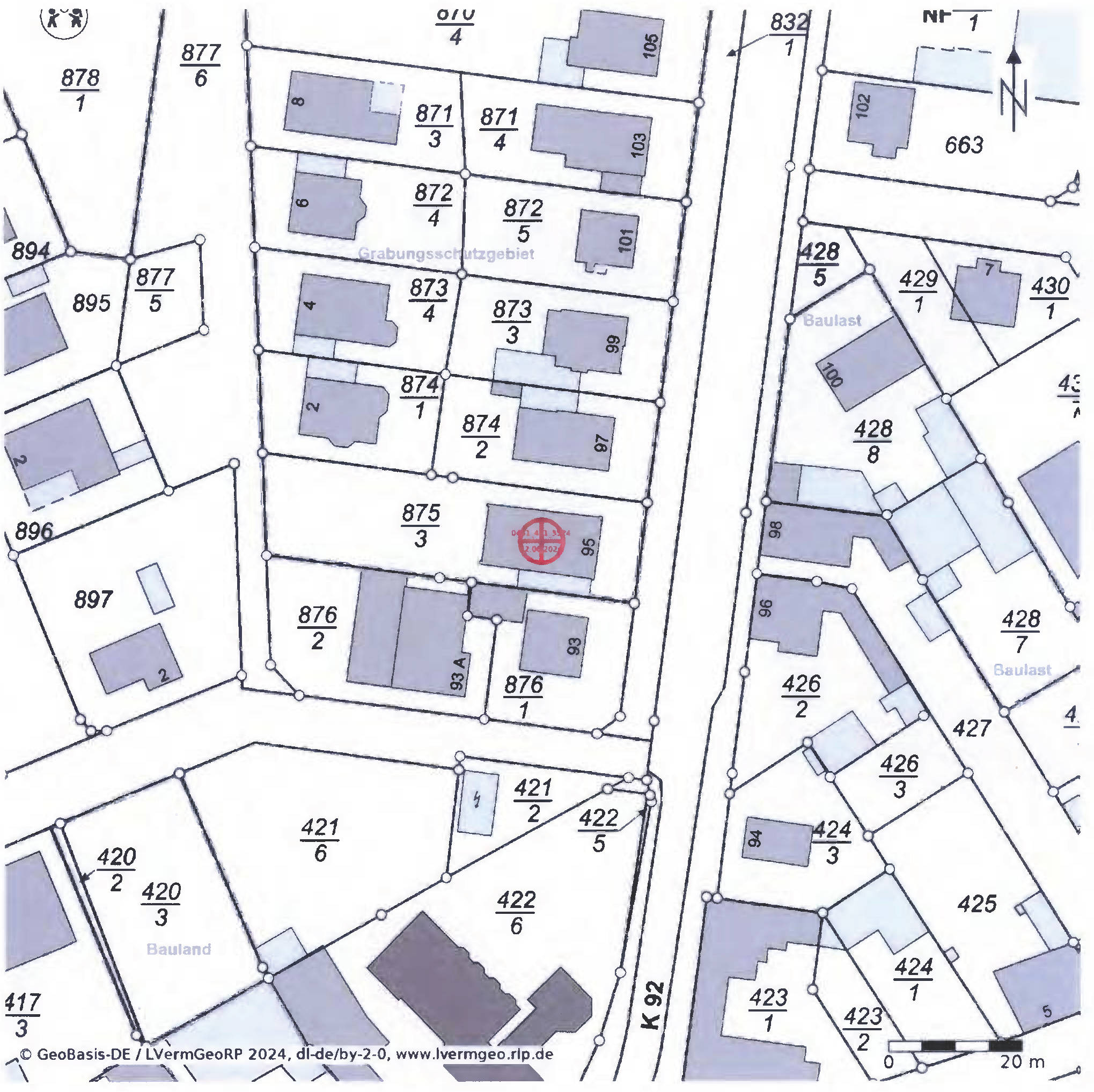 Wohn-/Geschäftshaus, freistehendes, unterkellertes, zweigeschossiges in Mainzer Straße 95, 55545 Bad Kreuznach, Planig - Bild 3