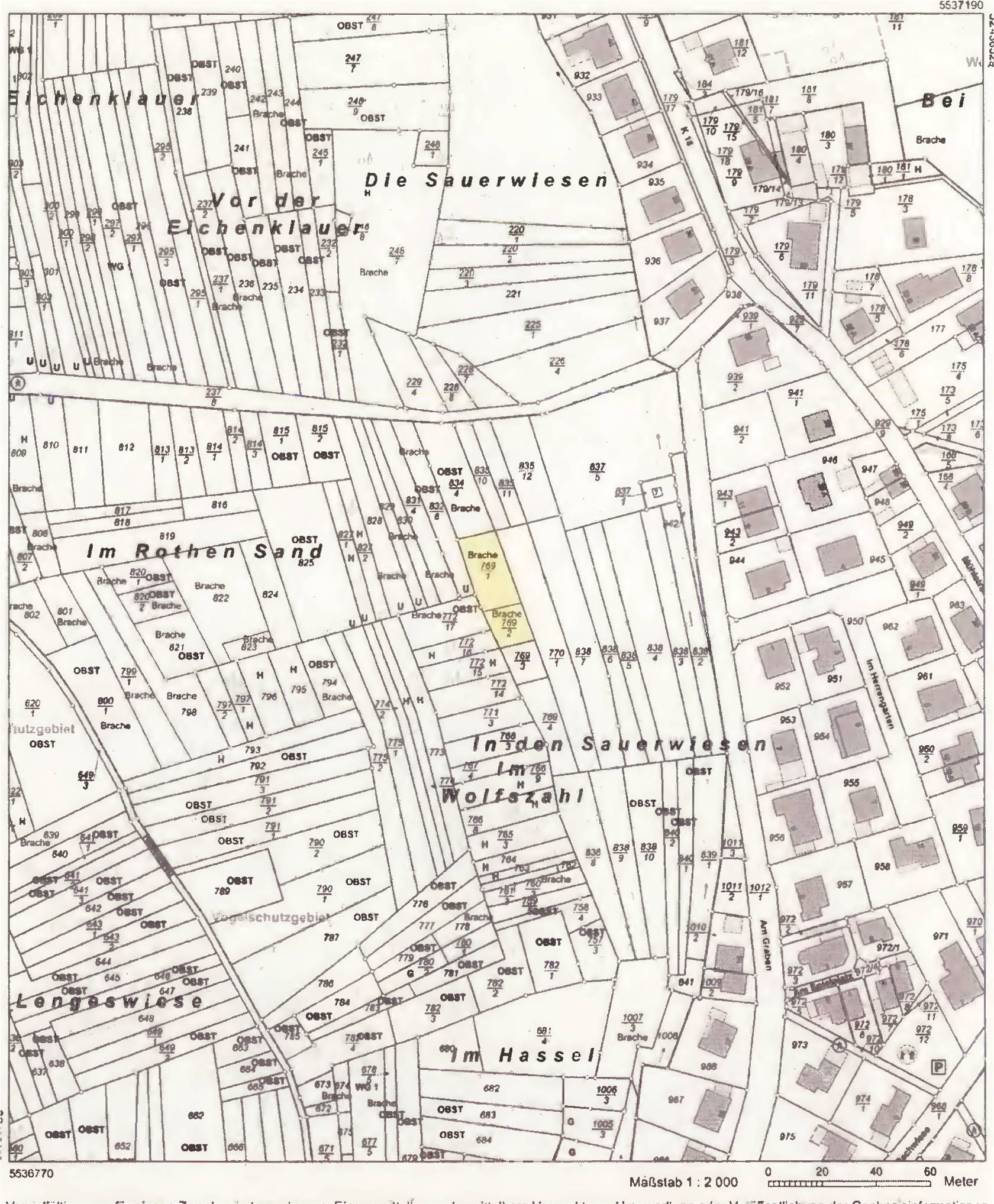 Landwirtschaftsflächen in Im Wolfszahl, 00000 Wackernheim - Bild 2