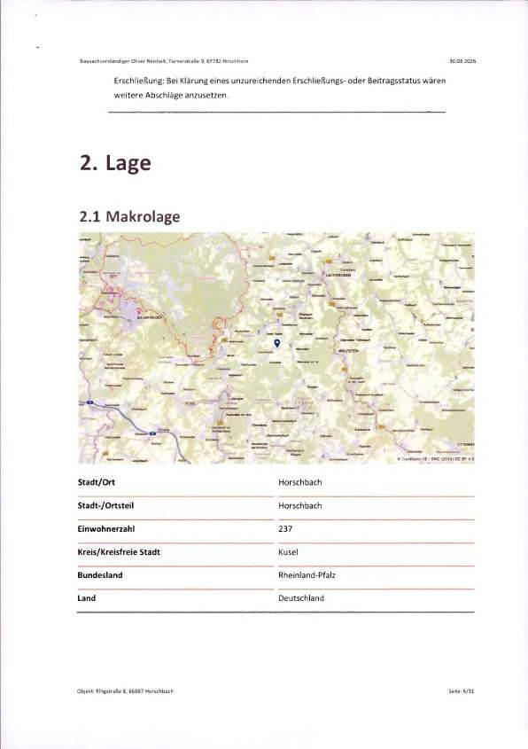 Baugrundstück in Ringstraße 8, 8a(10), 66887 Horschbach - Bild 3