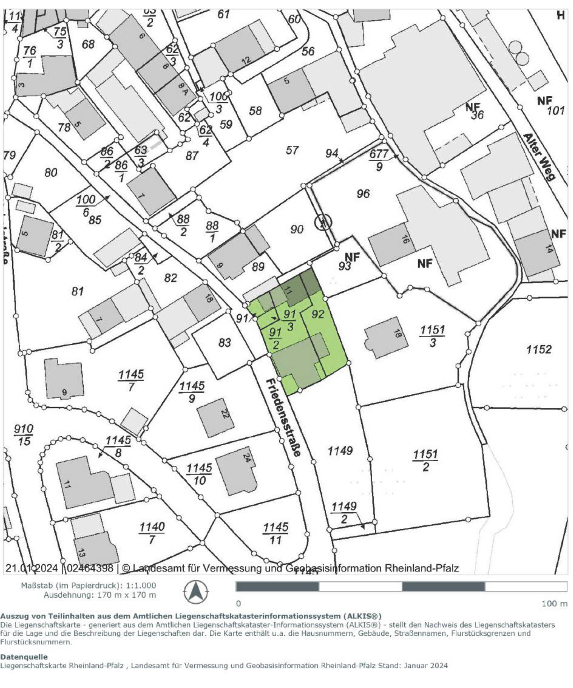 rheinland-pfalz 1 K 24/23 Friedensstraße 11, 66887 Horschbach 16
