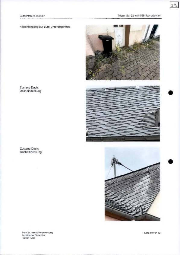 Einfamilienwohnhaus (Reihenmittelhaus) und unbebautes Grundstück in Trierer Straße 32, 54634 Bitburg - Spangdahlem - Bild 2