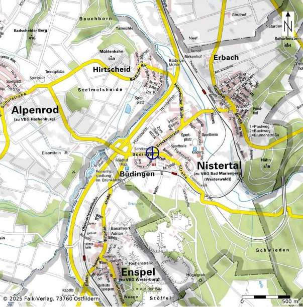 rheinland-pfalz 12 K 11/25 Büdinger Straße 15, 57647 Nistertal 33