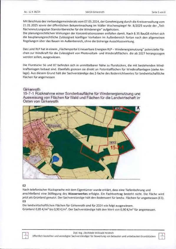 Landwirtschaftsfläche in 56459 Girkenroth - Bild 2