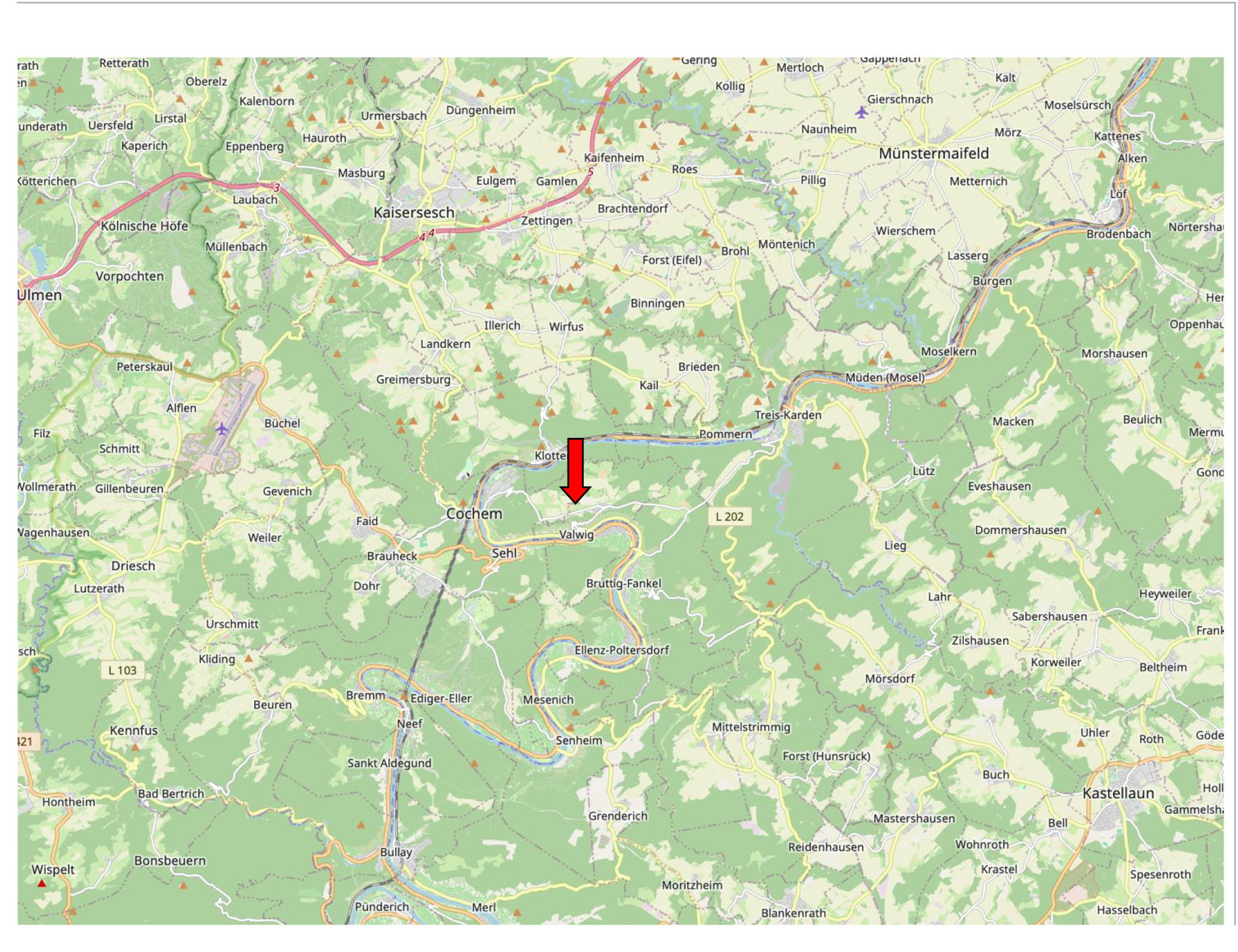 land-/ forstwirtschtl. Flächen in Auf Krabler, 56818 Klotten - Bild 4