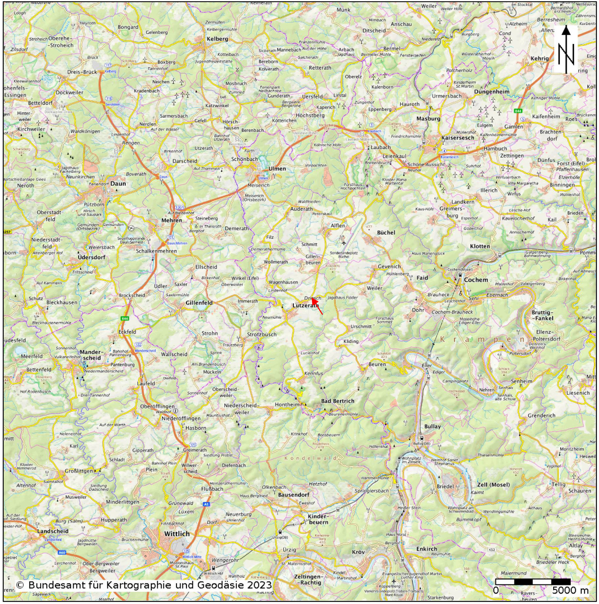 rheinland-pfalz 13 K 25/21 Koblenzer Straße 31, 56826 Lutzerath- OT- Driesch 6
