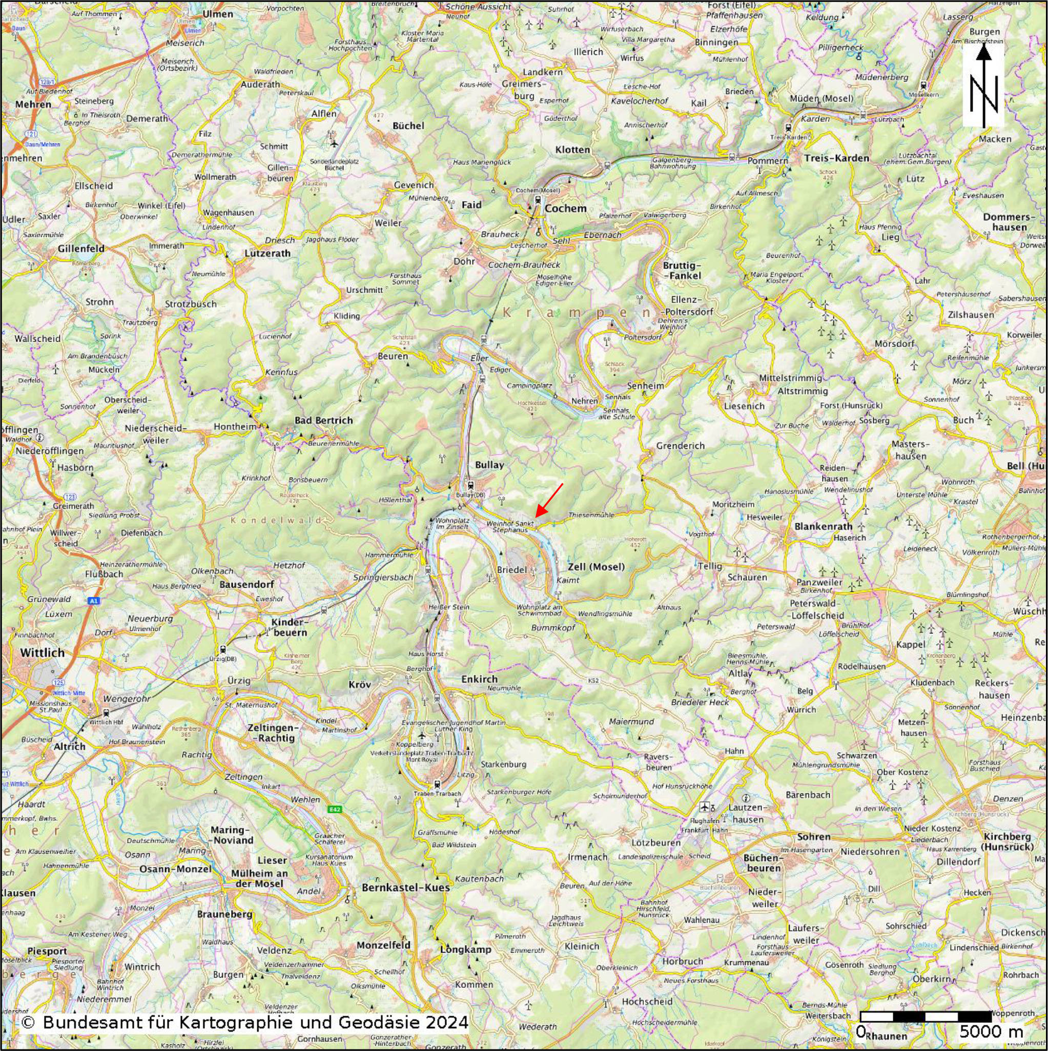 rheinland-pfalz 13 K 5-24 Alte Kirchgasse 2, 56856 Zell