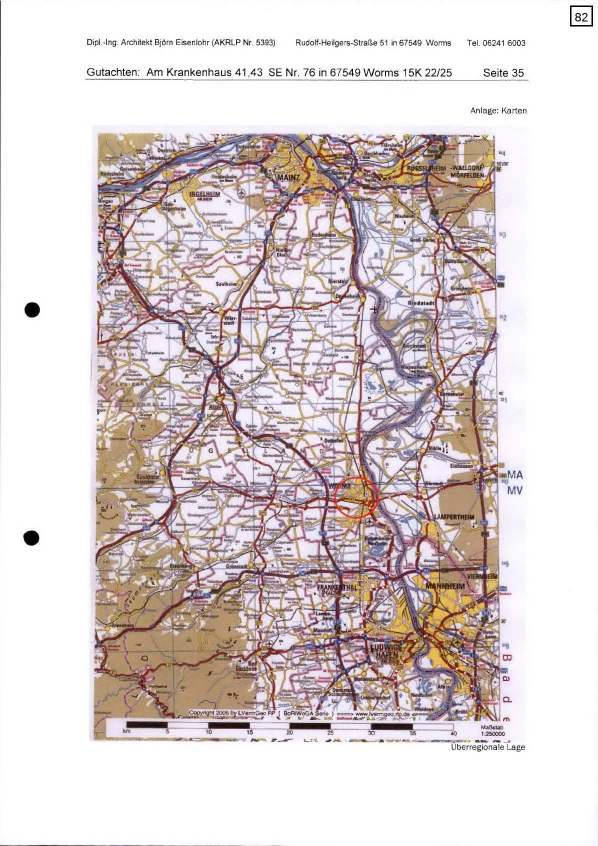 rheinland-pfalz 15 K 22/25 Am Krankenhaus 41 - 43, 67550 Worms 4