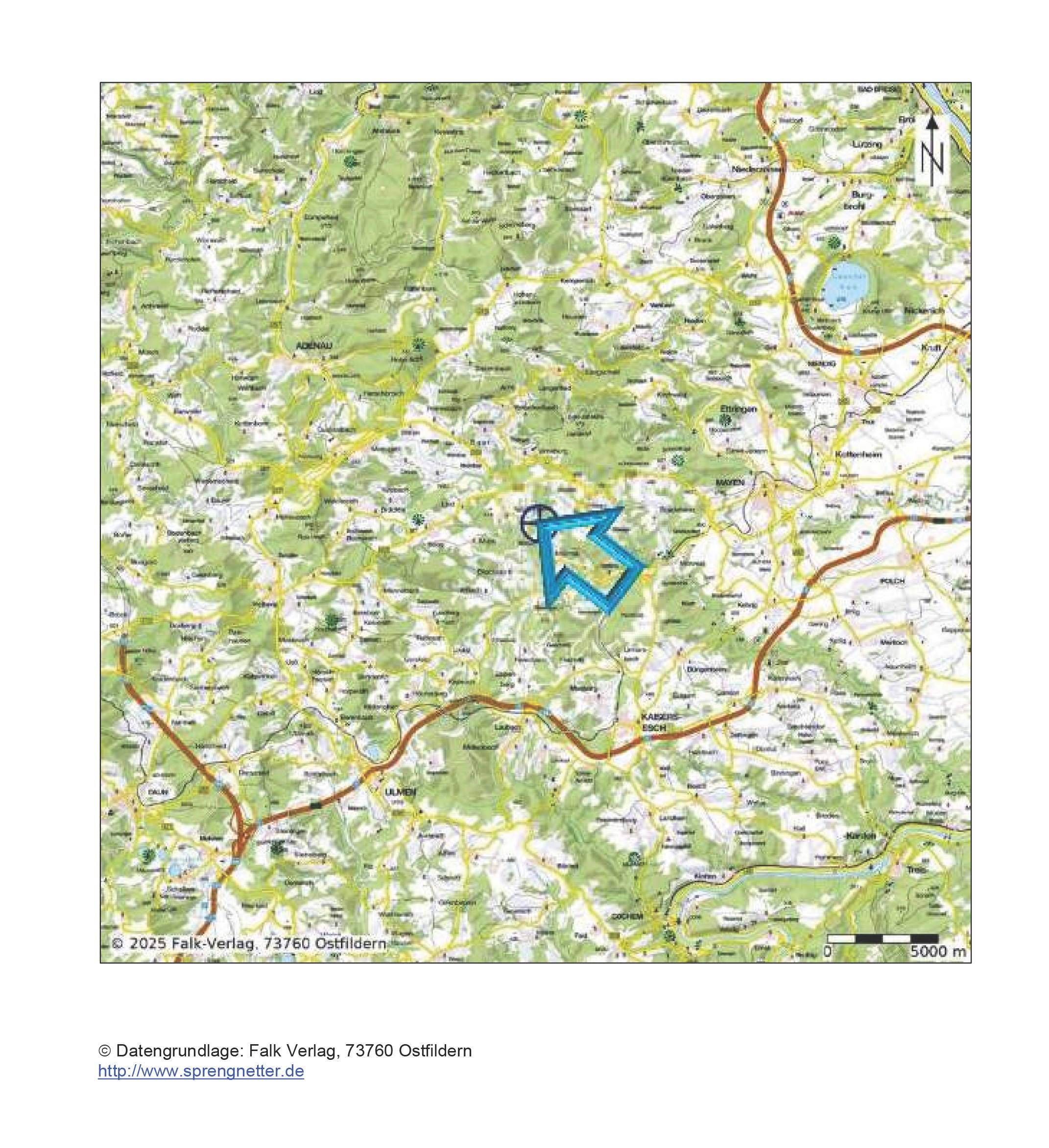 Landwirtschaftsfläche in 56729 Nachtsheim