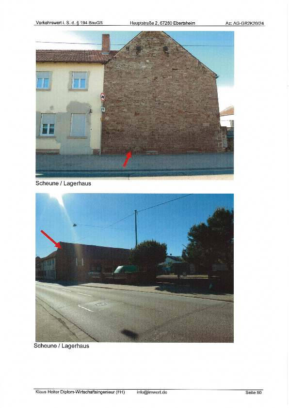 Landwirtschaftliches Objekt in Hauptstraße 2, 67280 Ebertsheim