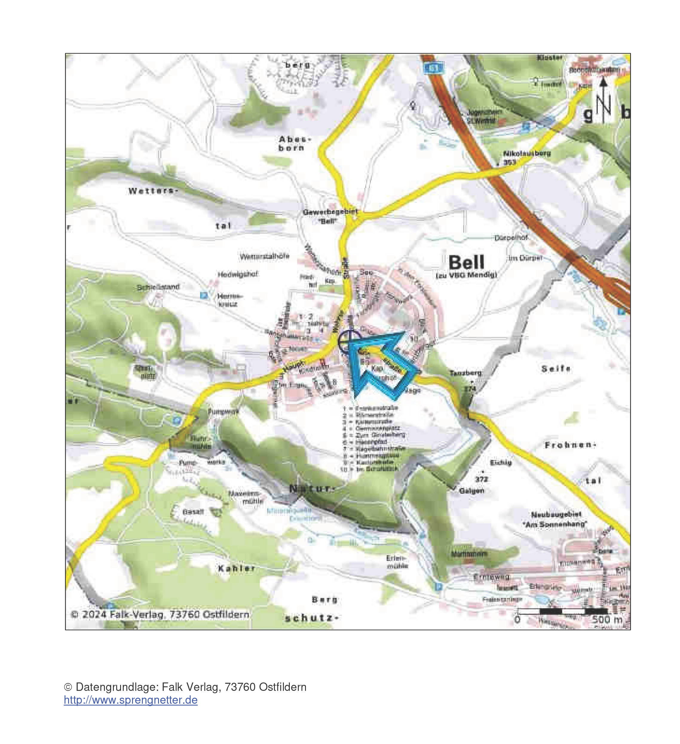 rheinland-pfalz 2 K 28/23 Hummesgasse 2, 56745 Bell 8