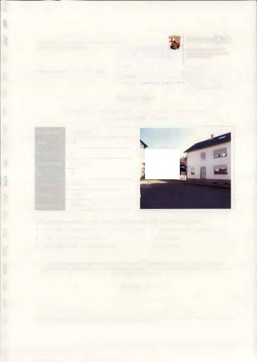 Einfamilienhaus in Von Redwitzstraße 27, 67685 Weilerbach