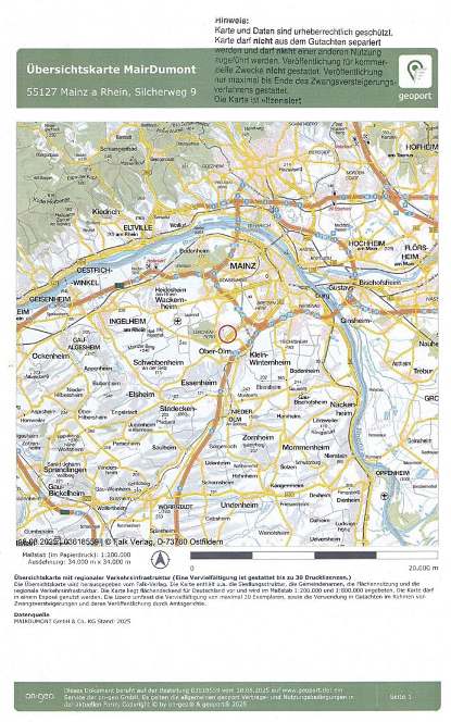 rheinland-pfalz 260 K 10/25 Silcherweg 11, 55127 Mainz - Lerchenberg 16