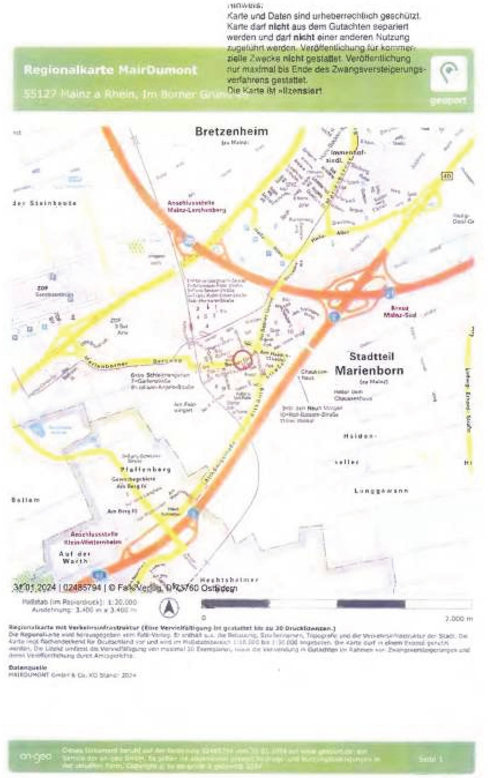 rheinland-pfalz 260 K 52/23 Im Borner Grund 48, 55127 Mainz - Marienborn 32