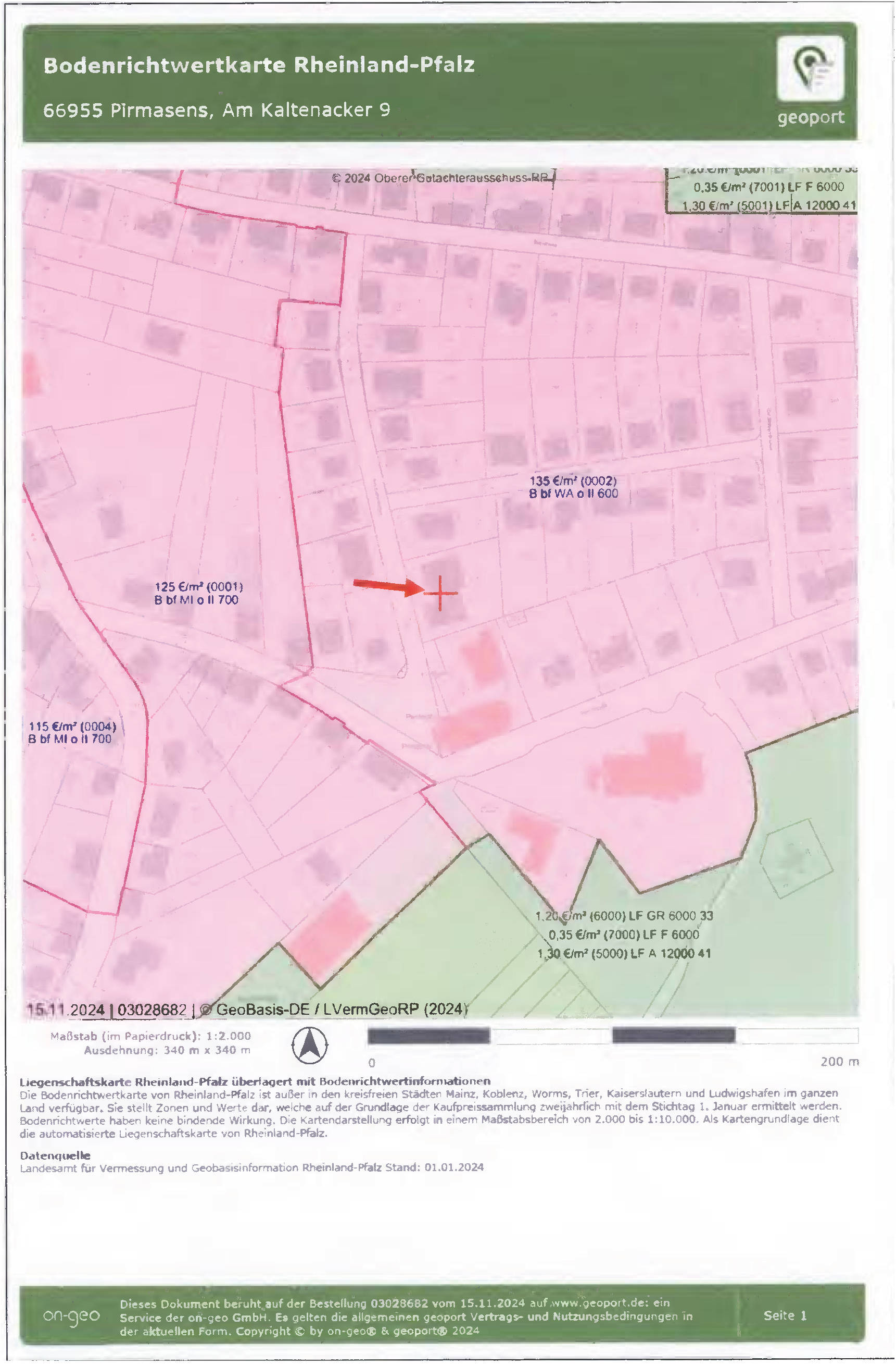 rheinland-pfalz 3 K 45/24 Am Kaltenacker 9, 66955 Pirmasens - Erlenbrunn 8