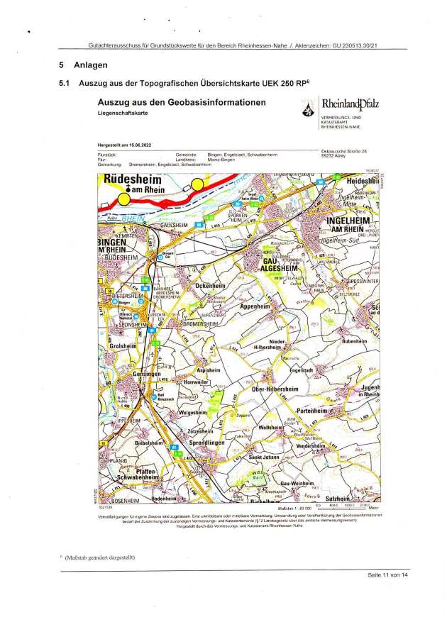 Landwirtschaftsfläche in 55411 Bingen am Rhein - Dromersheim - Bild 3