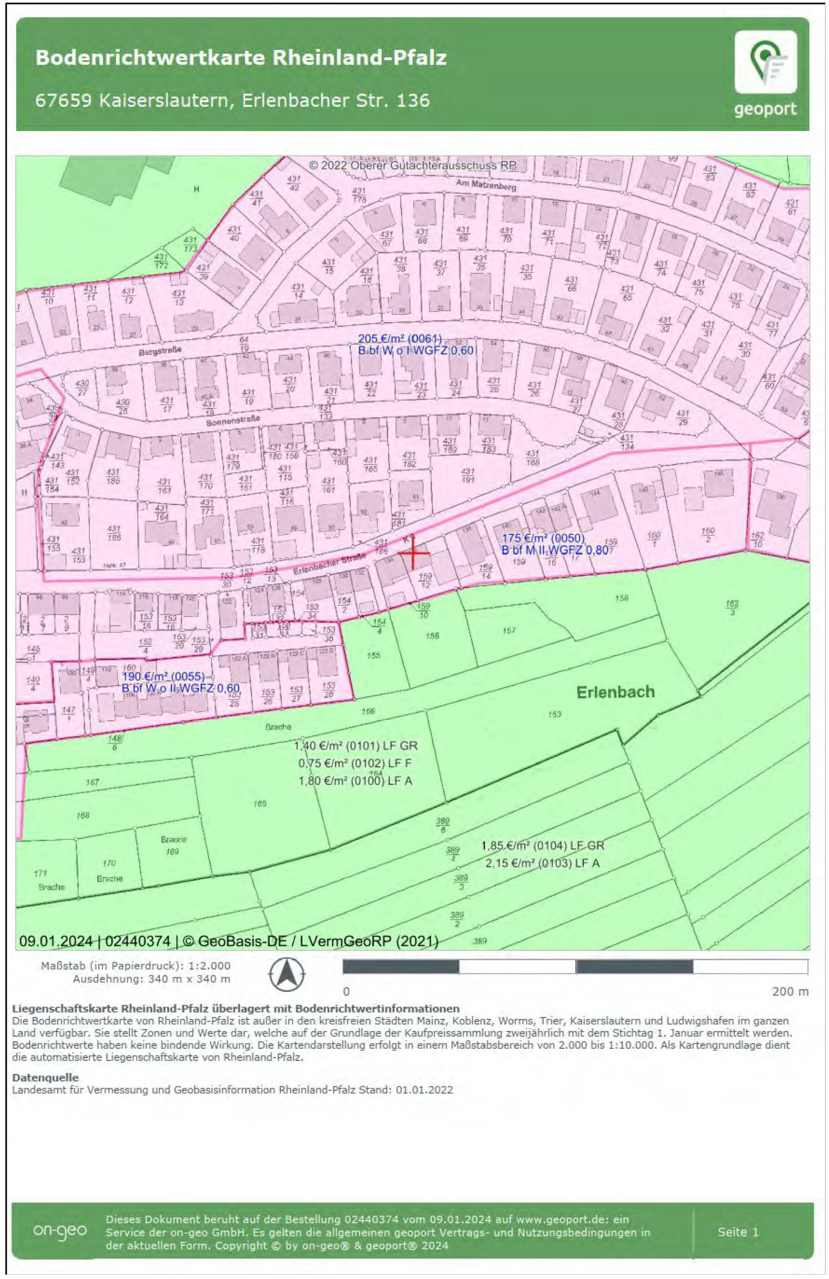 rheinland-pfalz 5 K 47/23 Erlenbacher Str. 136, 67659 Kaiserslautern 27