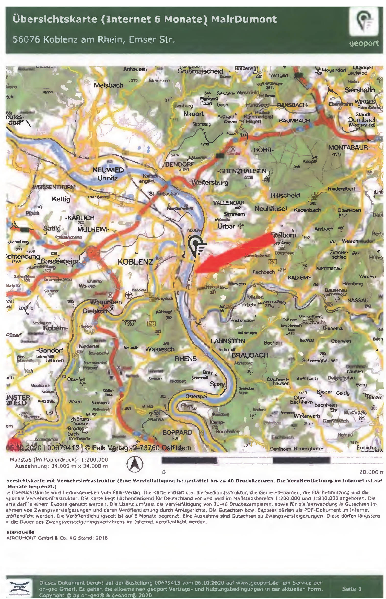 rheinland-pfalz K0001-2024 Emser Straße, 56077 Koblenz
